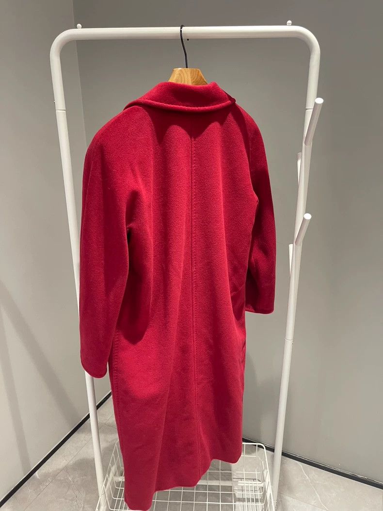 Max Mara Max Mara Red wool coat, classic 101801, Size S / US 4 / IT 40 - 3 Thumbnail