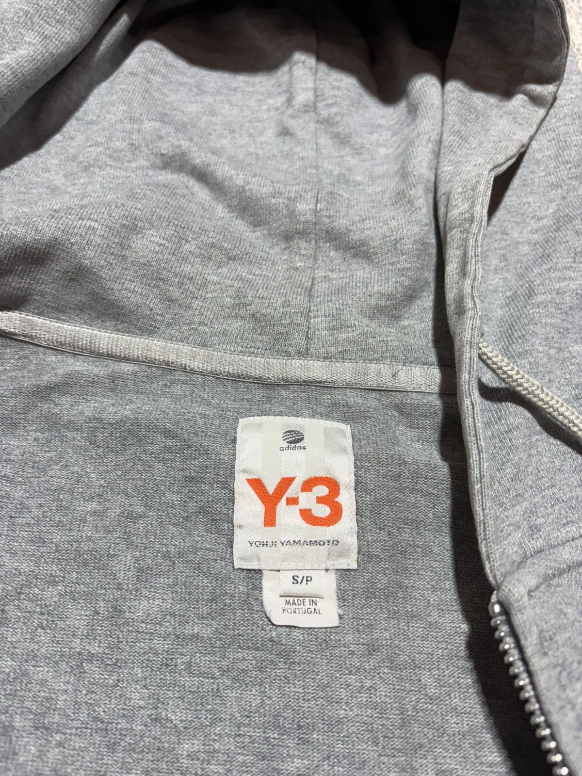 Adidas Y-3 Adidas Zip Hoodie Y3 Classic Logo Print Yohji Yamamoto Size US S / EU 44-46 / 1 - 10 Thumbnail