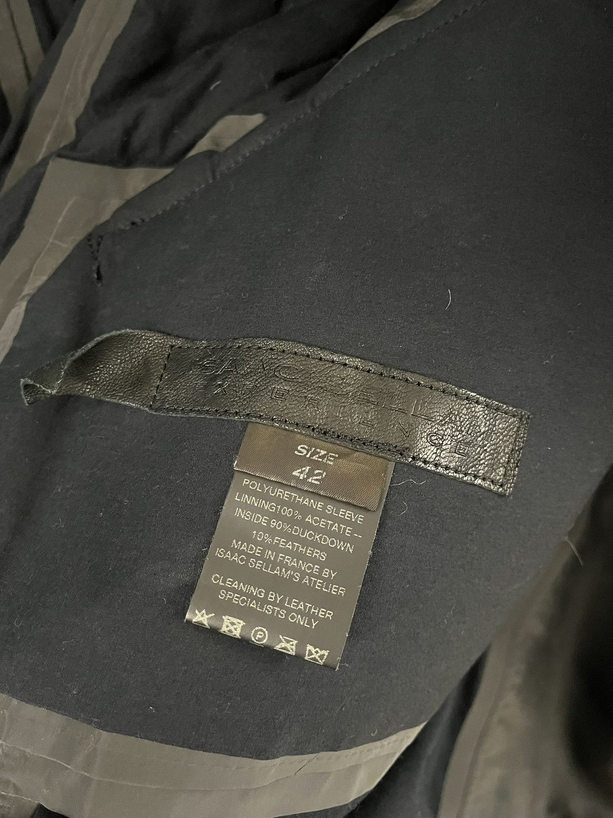 Isaac Sellam Experience ISAAC SELLAM LEATHER PADDED COAT Size US M / EU 48-50 / 2 - 6 Thumbnail