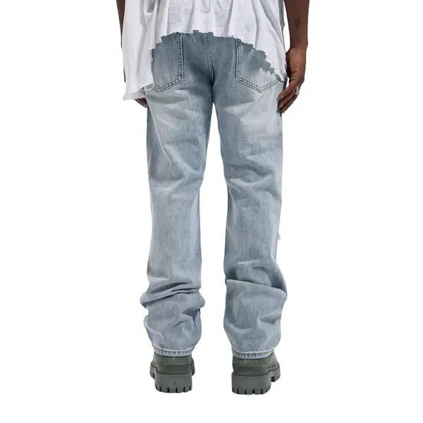 VIBE Distressed Denim Jeans Size US 32 / EU 48 - 3 Thumbnail