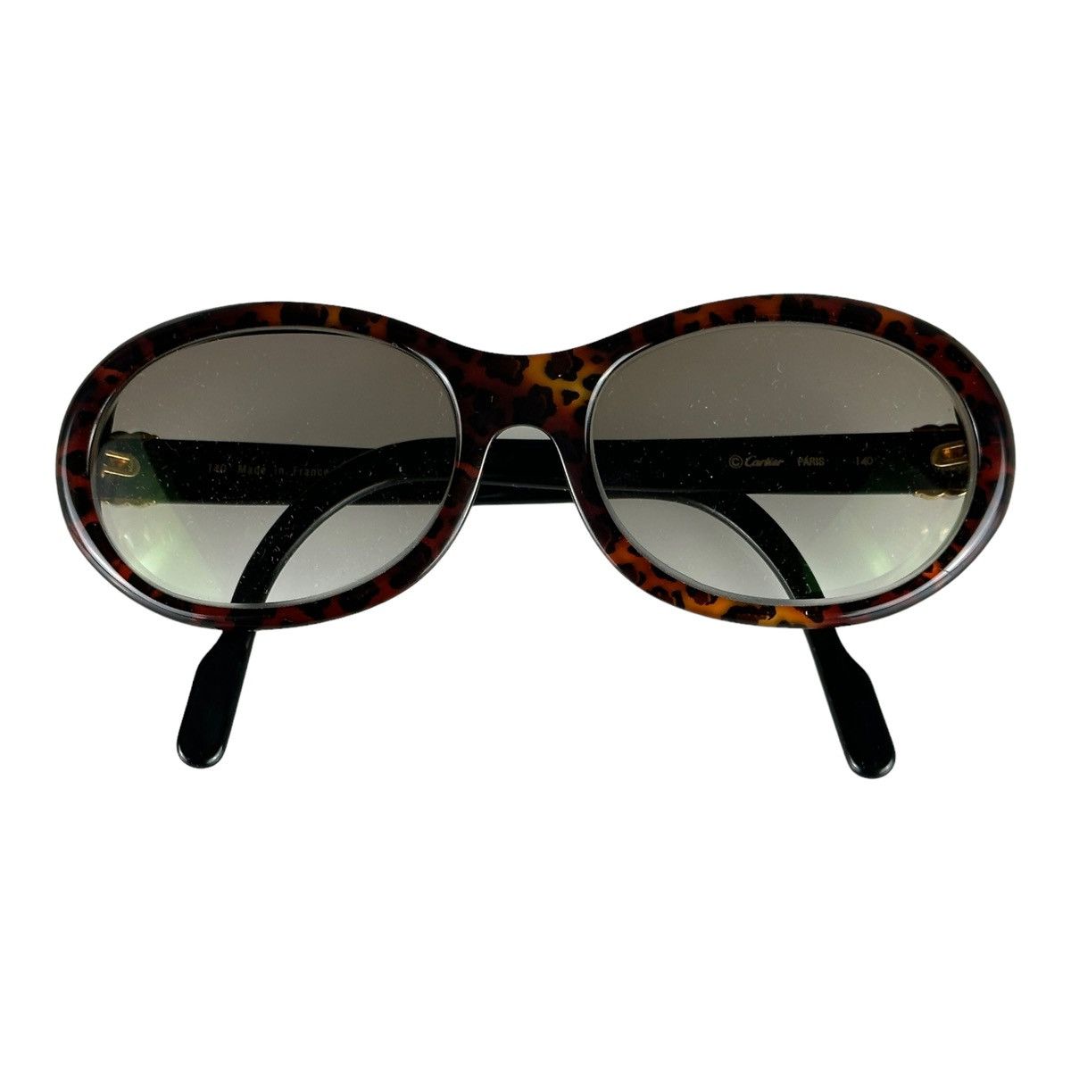 Cartier Cartier Trinity Tortoise Brown Gold Sunglasses Vintage Box Size ONE SIZE - 10 Thumbnail