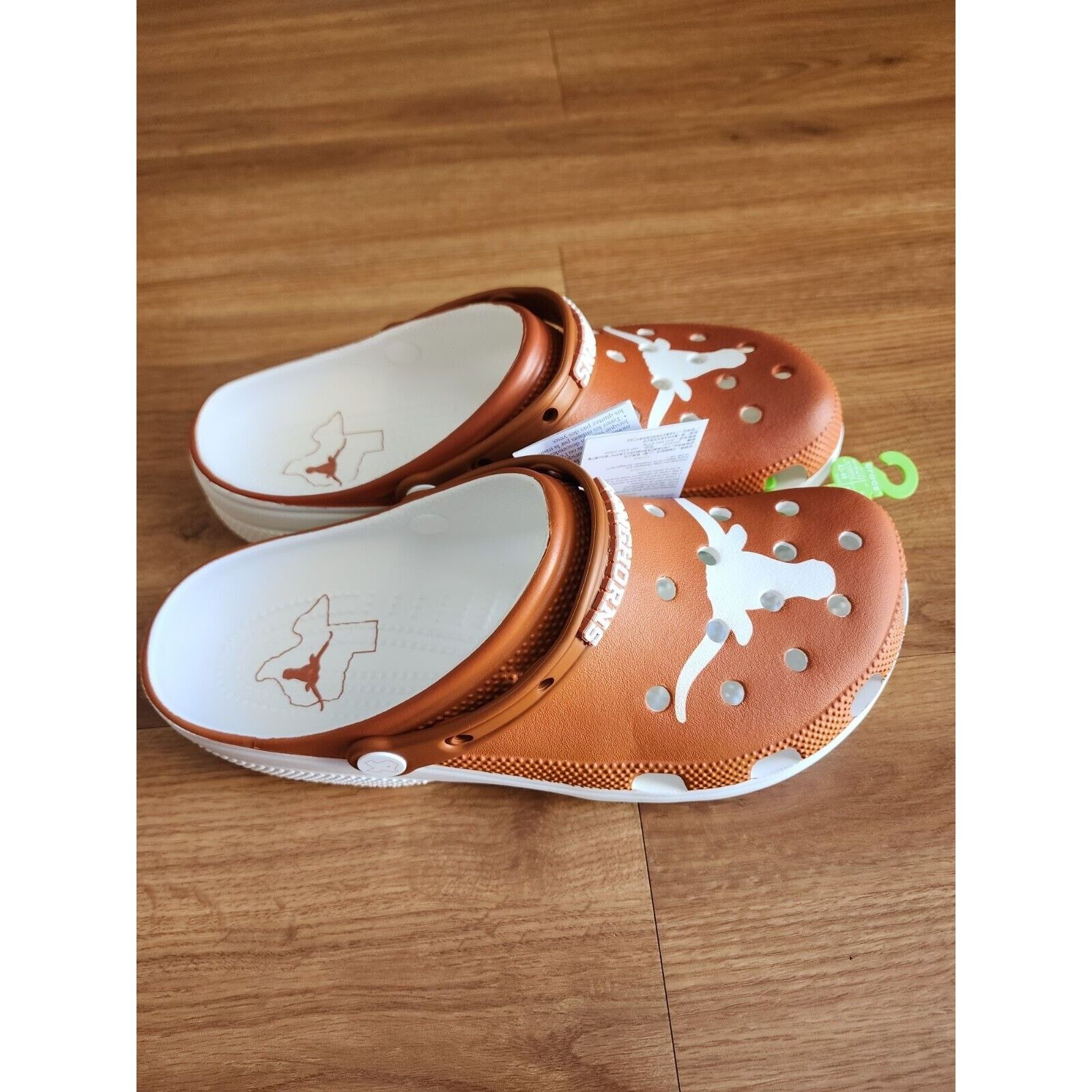 Crocs Crocs University of Texas Classic Clogs 10M/12W Longhorns Size US 10 / EU 43 - 2 Thumbnail