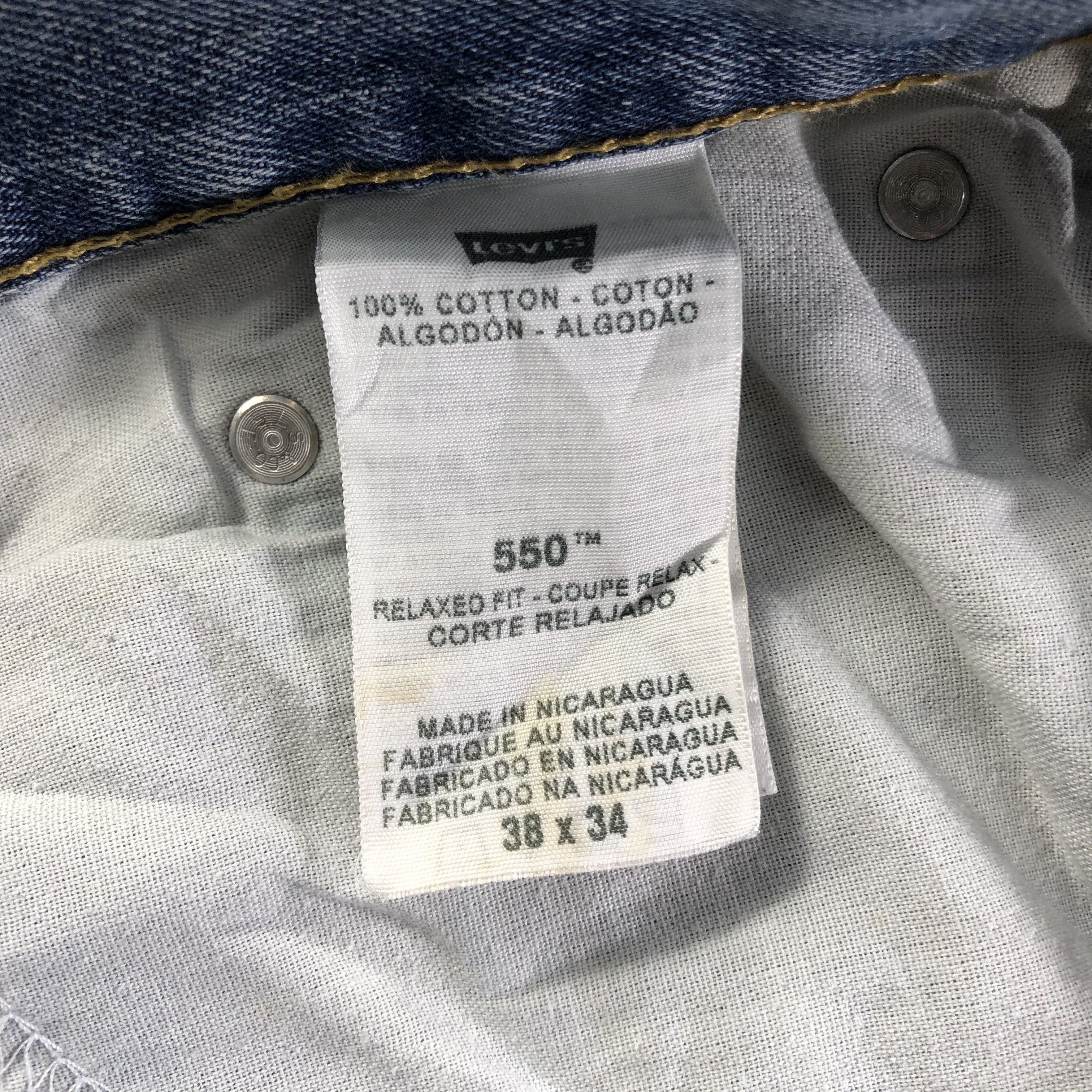 Levi's Vintage Levis 550 Jeans-J3211 Size US 38 / EU 54 - 10 Thumbnail
