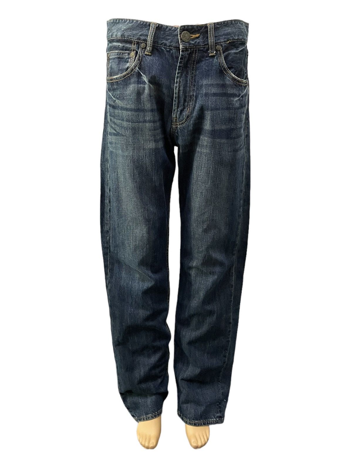 Red Monkey × Samurai Jeans Sukajan Yakuza Embroidered Traditional Japanese Tattoo Jeans Size US 30 / EU 46 - 4 Thumbnail