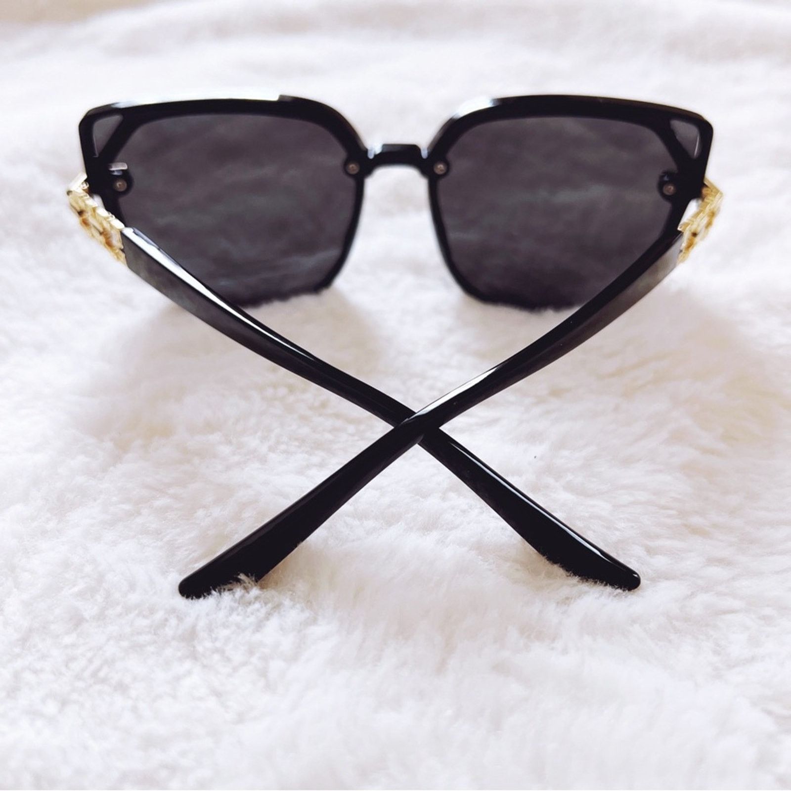 Other Liana Black Sleek Sunglasses Size ONE SIZE - 8 Thumbnail