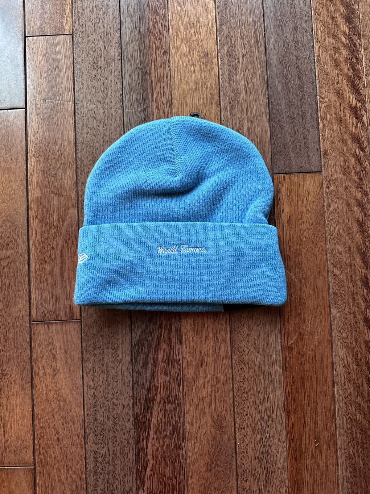 Supreme Supreme Box Logo Beanie Cyan Blue 2025 Size ONE SIZE - 2 Thumbnail