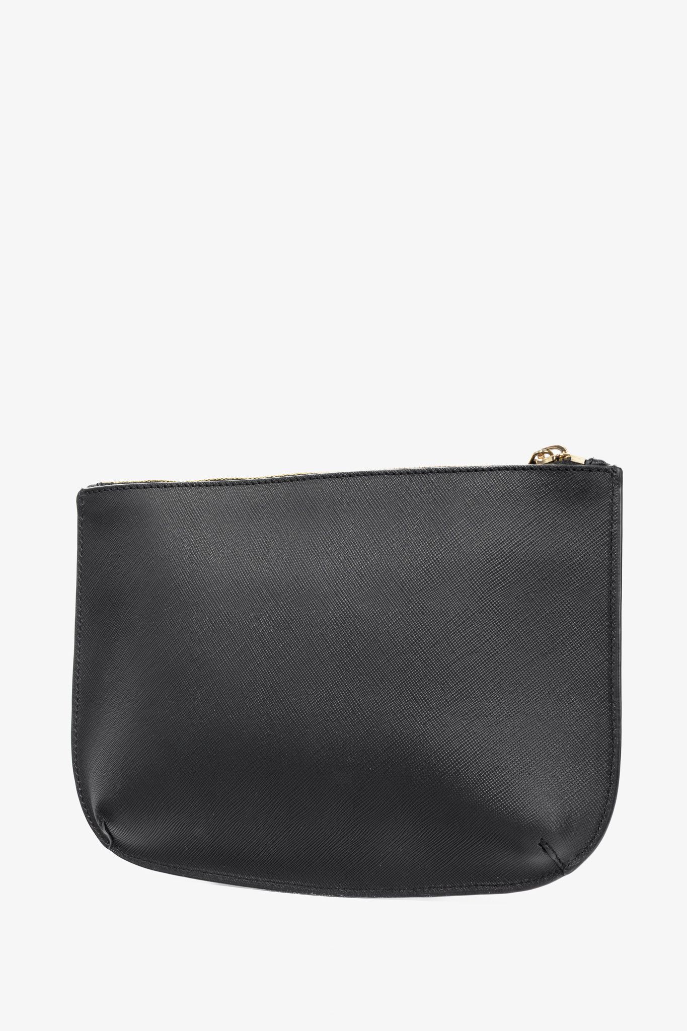 A.P.C. A.P.C. Sarah Black Saffiano Leather Clutch Size ONE SIZE - 3 Thumbnail
