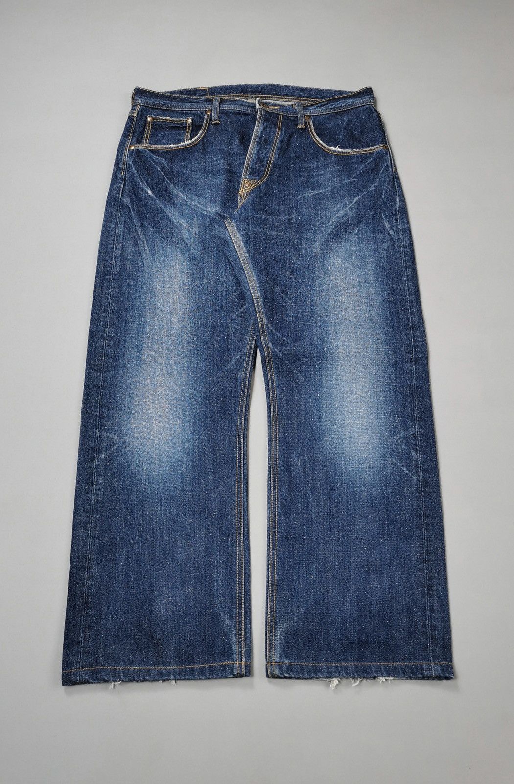 Japanese Brand × Lee The HD Lee Merc Company Jeans (LG92) Size US 36 / EU 52 - 2 Thumbnail