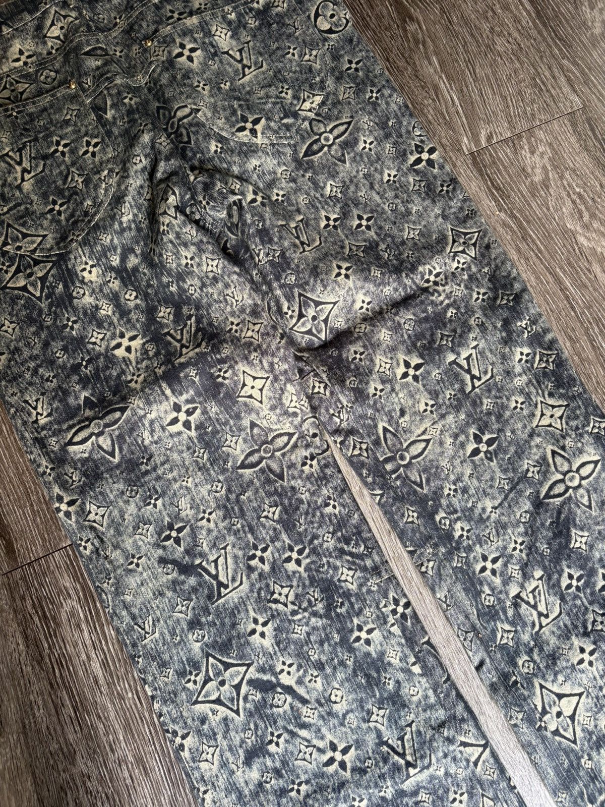 Louis Vuitton Louis Vuitton Monogram Denim Pants Size US 33 - 7 Thumbnail