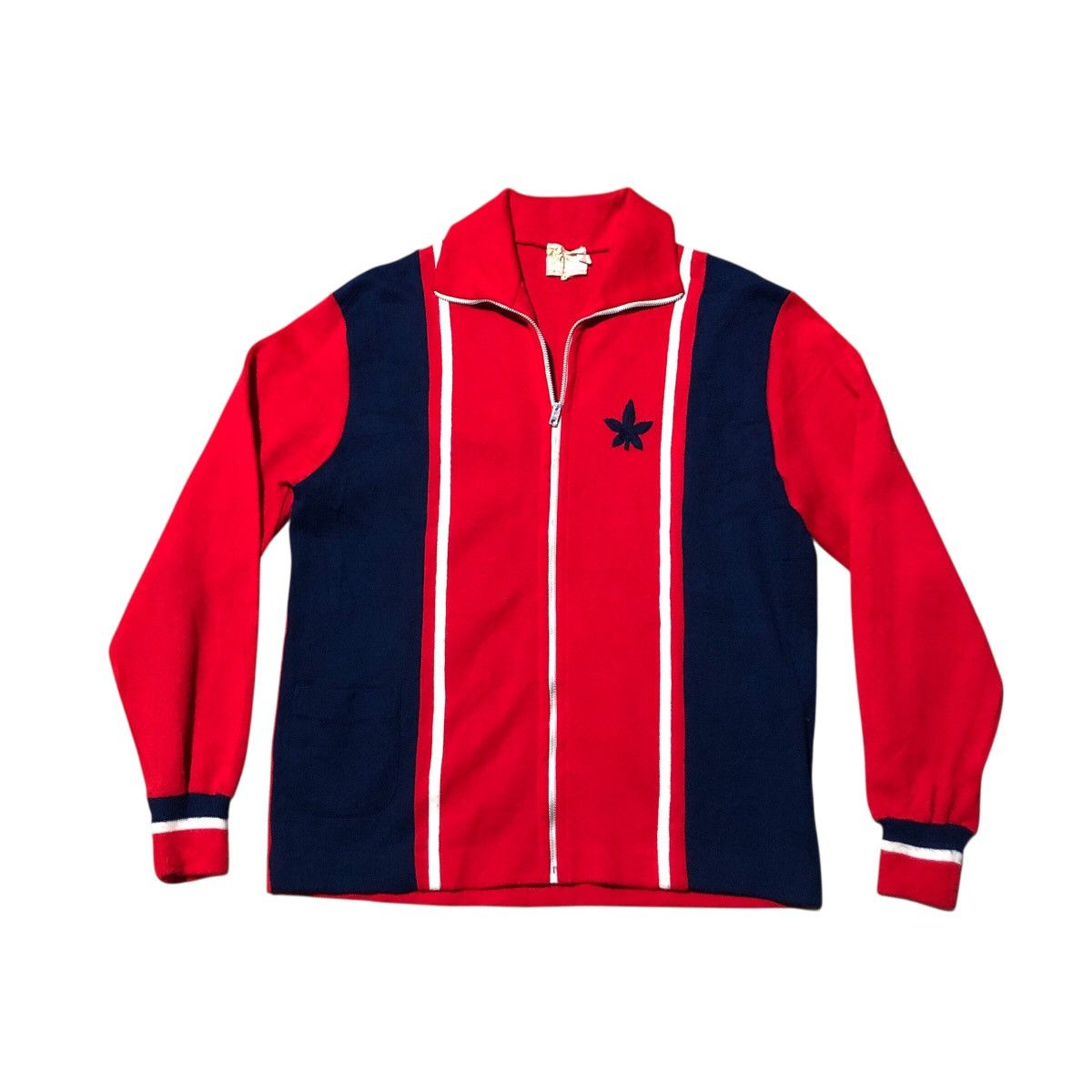 Japanese Brand × Vintage Vintage 70’s Mens Marijuana Tracktop Jackets Size US M / EU 48-50 / 2 - 1 Thumbnail