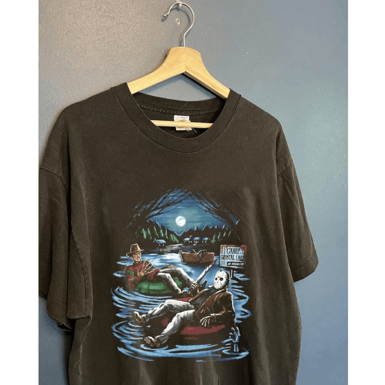Vintage Retro Halloween Horror Movie Shirt, Scream Shirt Size US L / EU 52-54 / 3 - 1 Thumbnail