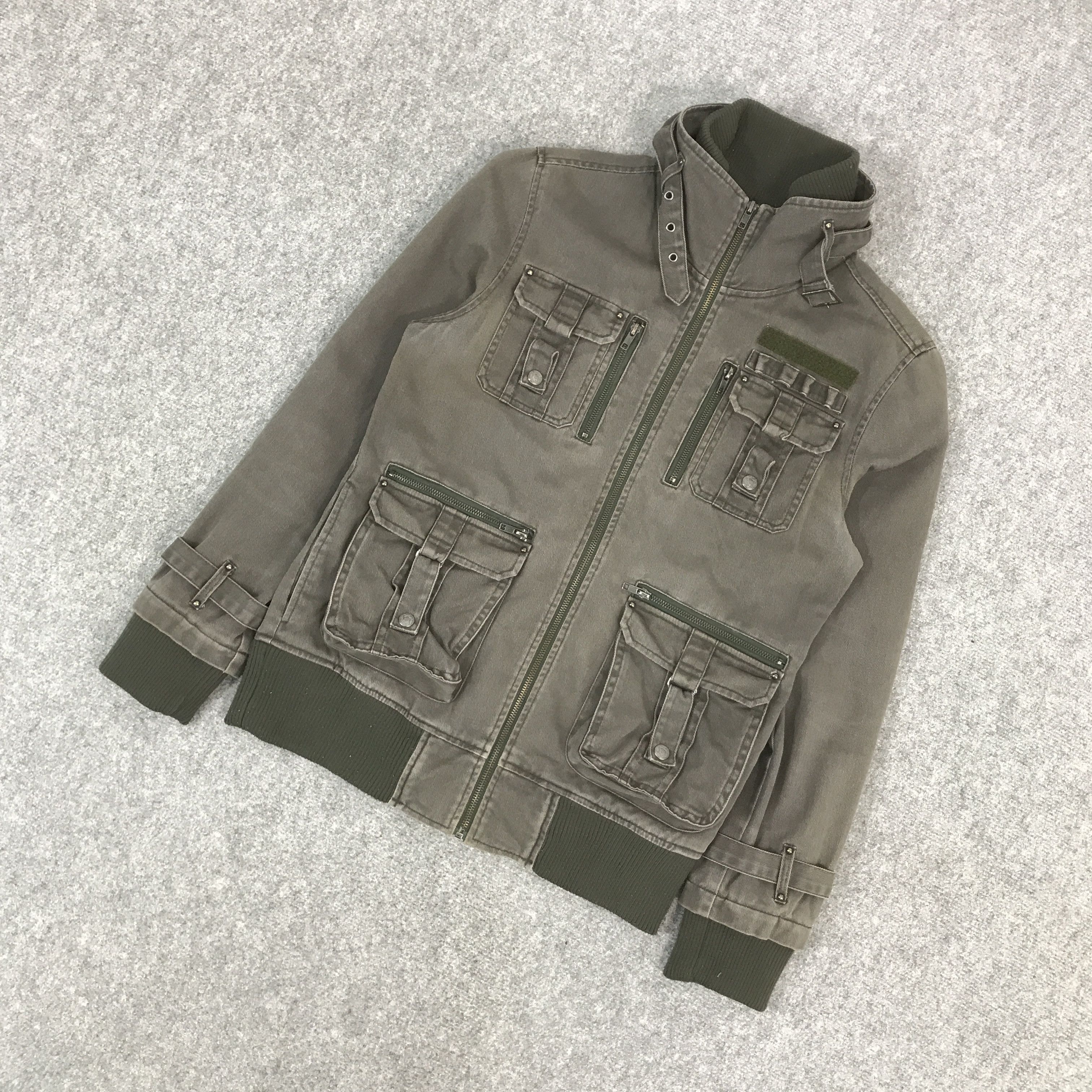 Japanese Brand RS/ROUSHATTE JAPAN STYLE DOUBLE ZIPPER JACKET Size US L / EU 52-54 / 3 - 5 Thumbnail