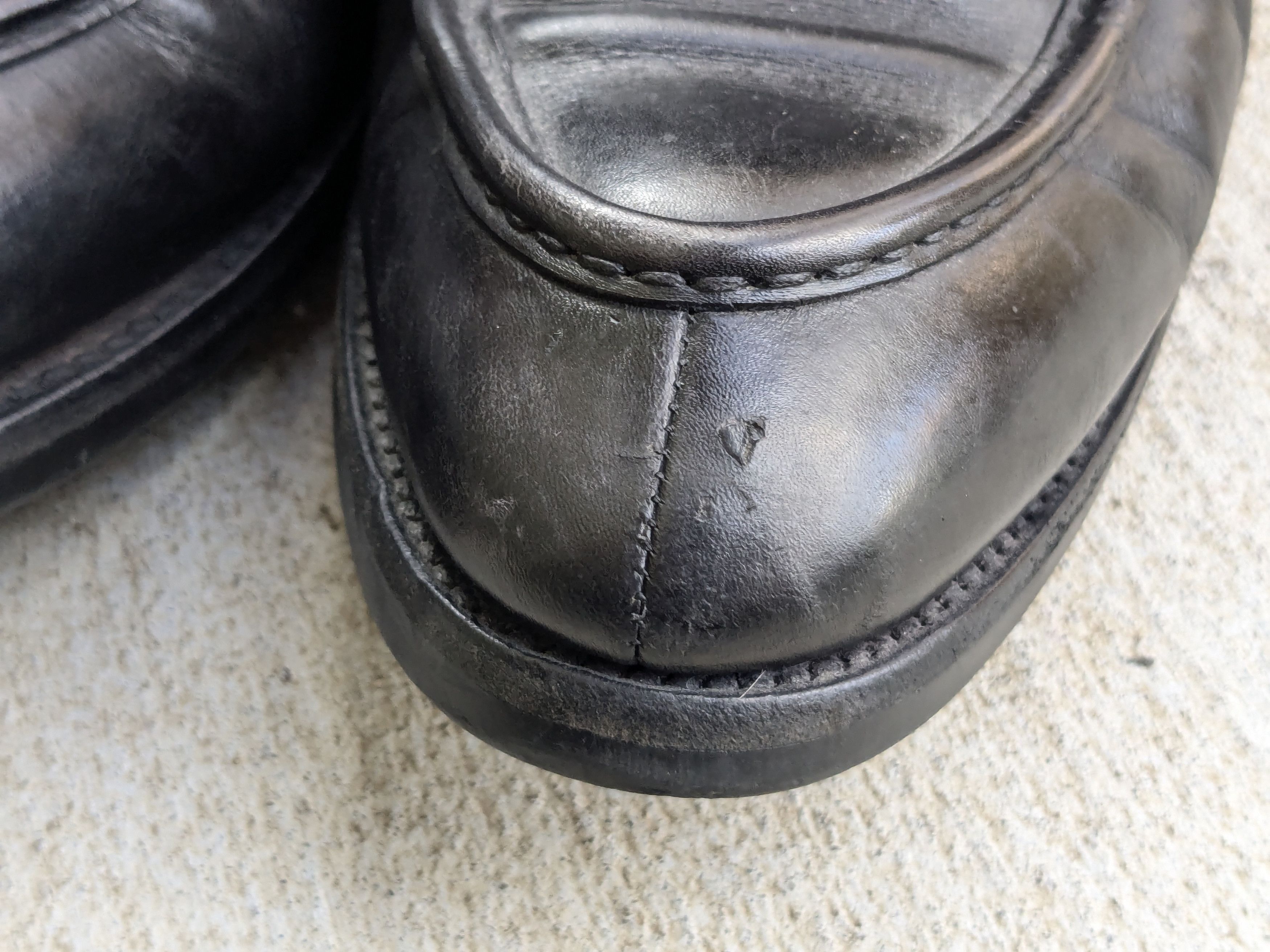Prada Prada Split Toe Oxfords Derby's Black 11 Leather Bluchers Size US 11 / EU 44 - 6 Thumbnail