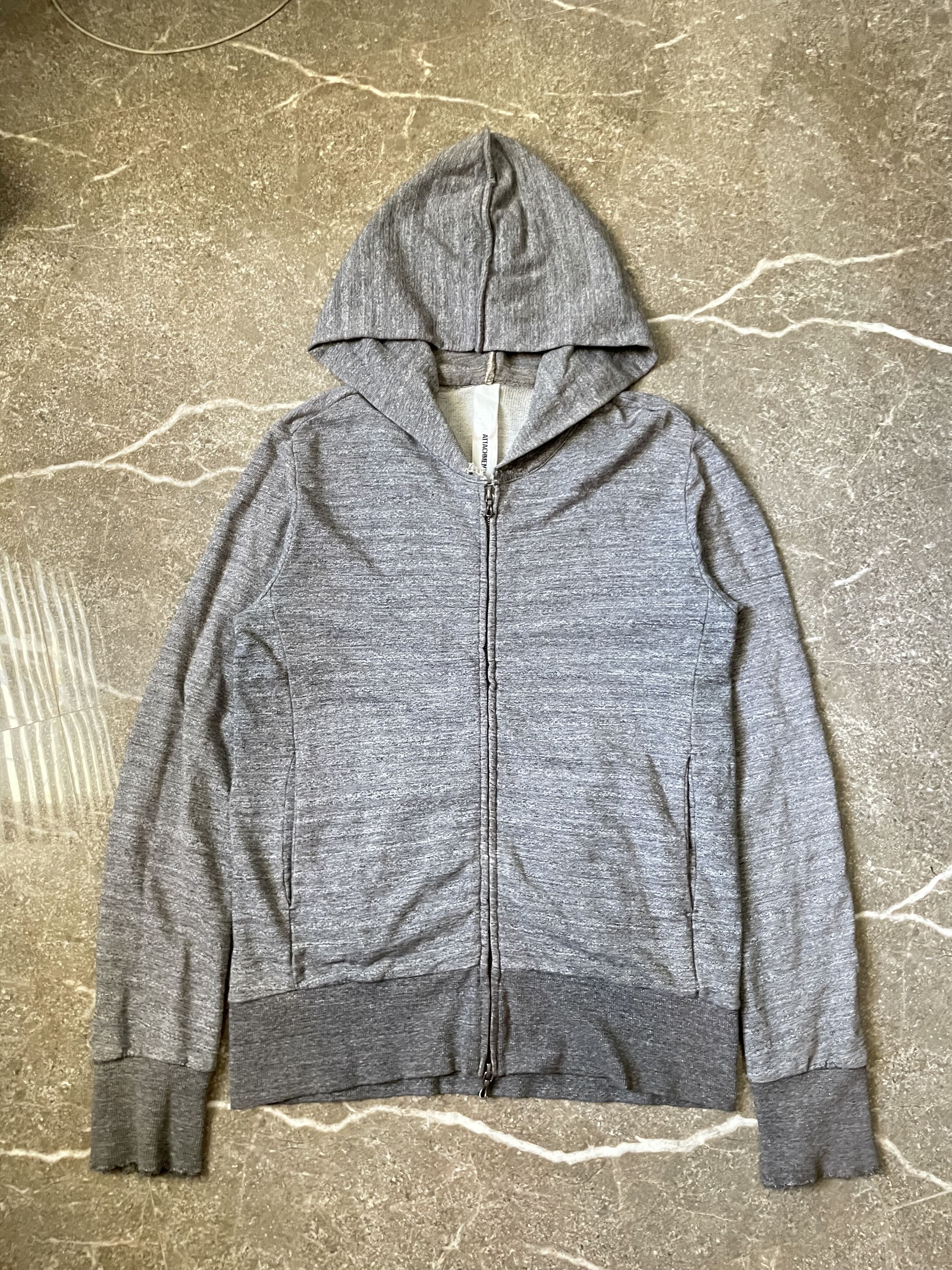 Attachment Attachment - Kazuyuki Kumagai Distresses Zip Up Hoodie Size US M / EU 48-50 / 2 - 1 Thumbnail
