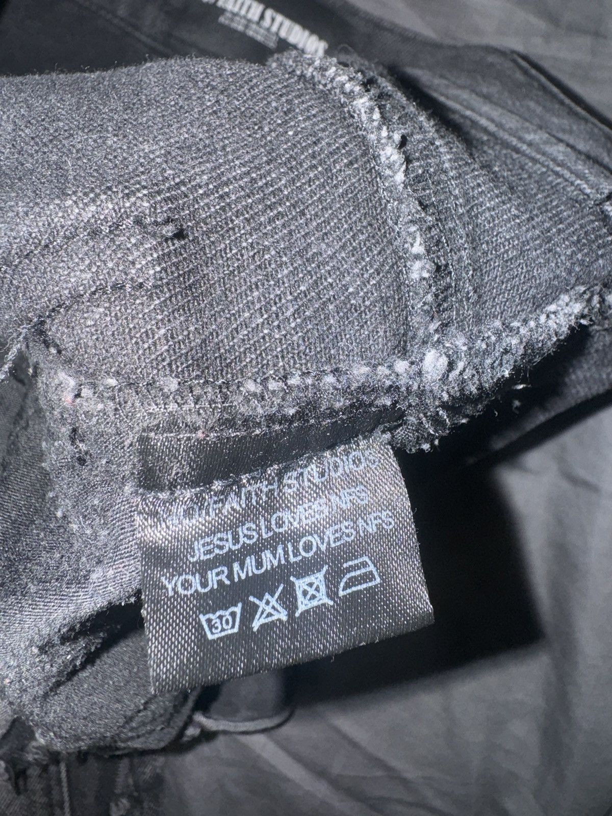 No Faith Studios NFS Flared Denim Size US 32 / EU 48 - 5 Thumbnail