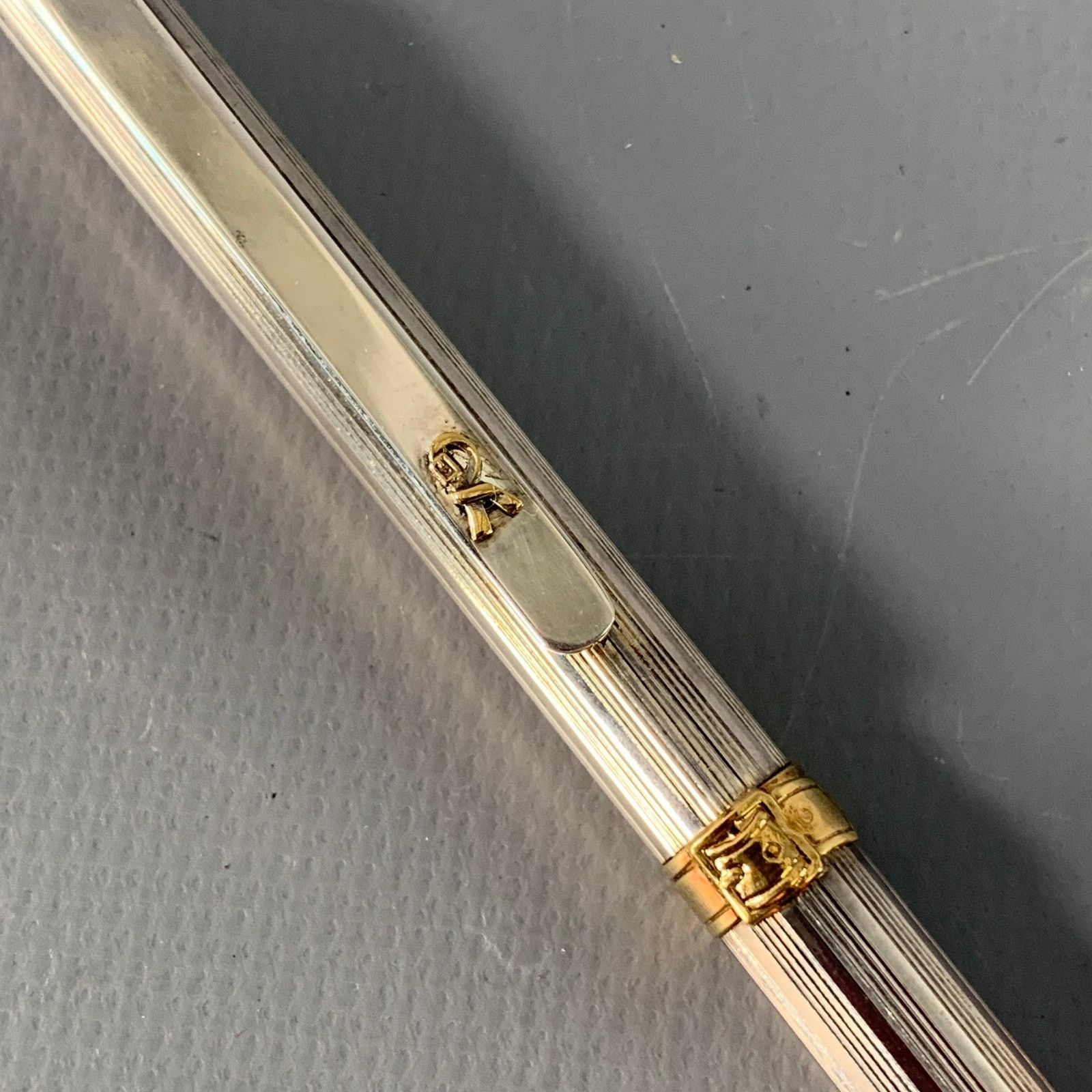 Roberta di Camerino ROBERTA DI CAMERINO Vintage Silver Gold Tone Ball Point Pen Size ONE SIZE - 2 Thumbnail
