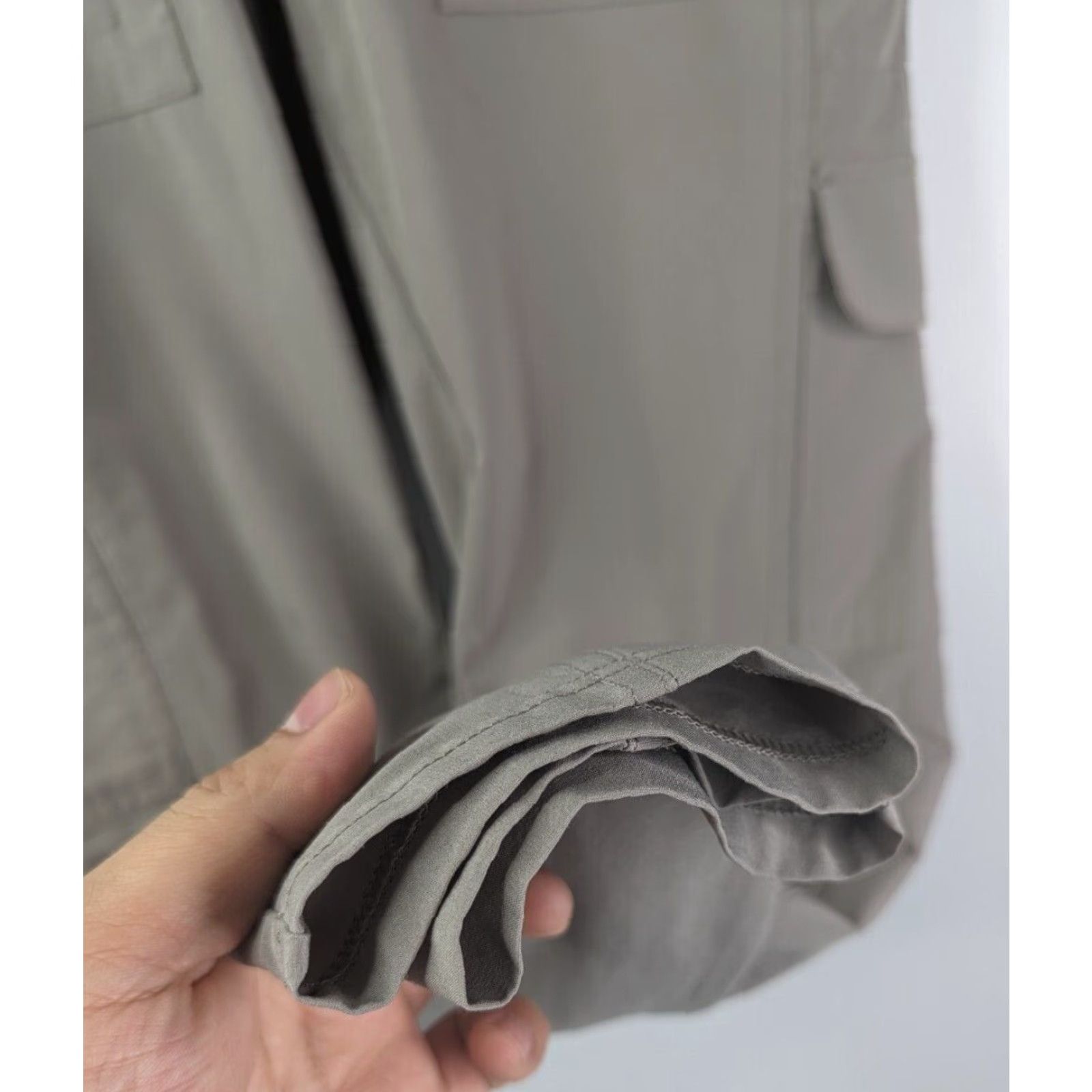 Athleta Athleta Chelsea Cargo Pant Light Asphalt Taupe 594971 Size 6 Lightweight Pull On Grey Cargo Pant Women Size 28" / US 6 / IT 42 - 3 Thumbnail