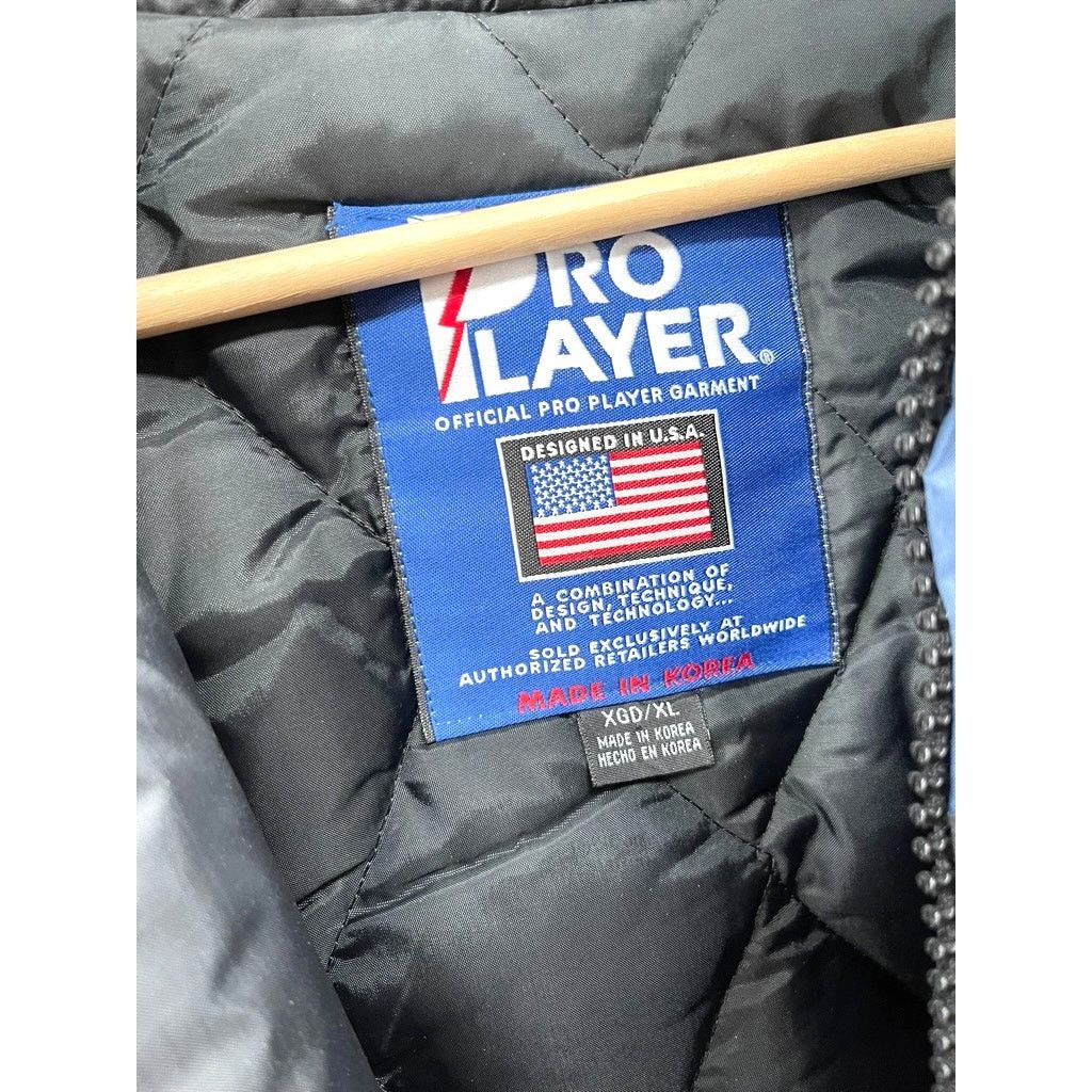 NFL × Pro Player × Vintage 1990's Pro Player Dallas Cowboys Quilted Puffer Jacket Size US XL / EU 56 / 4 - 3 Thumbnail