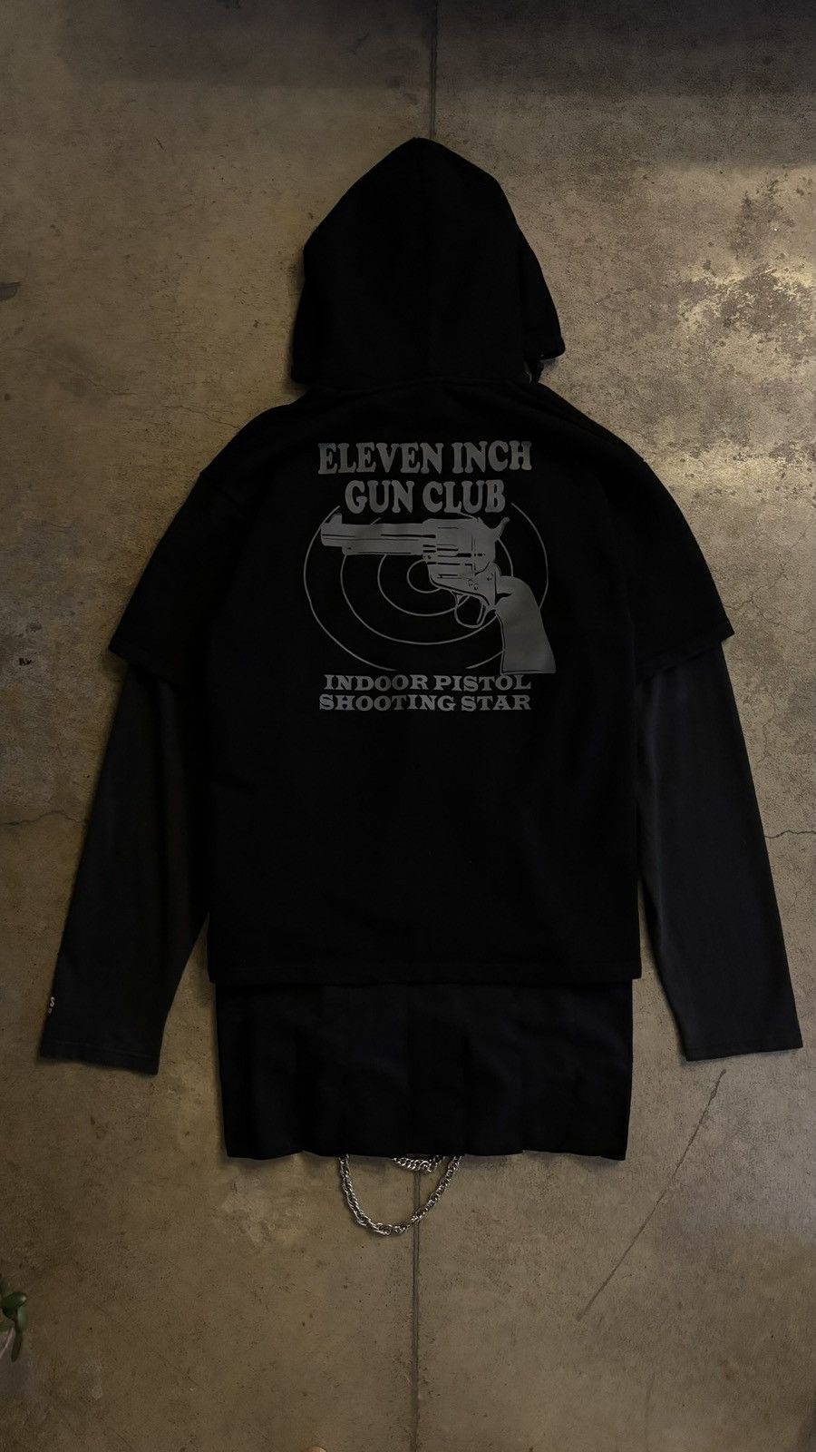 Vetements vetements runway aw'16 justin4ever gunclub hoodie + dress Size US M / EU 48-50 / 2 - 3 Thumbnail
