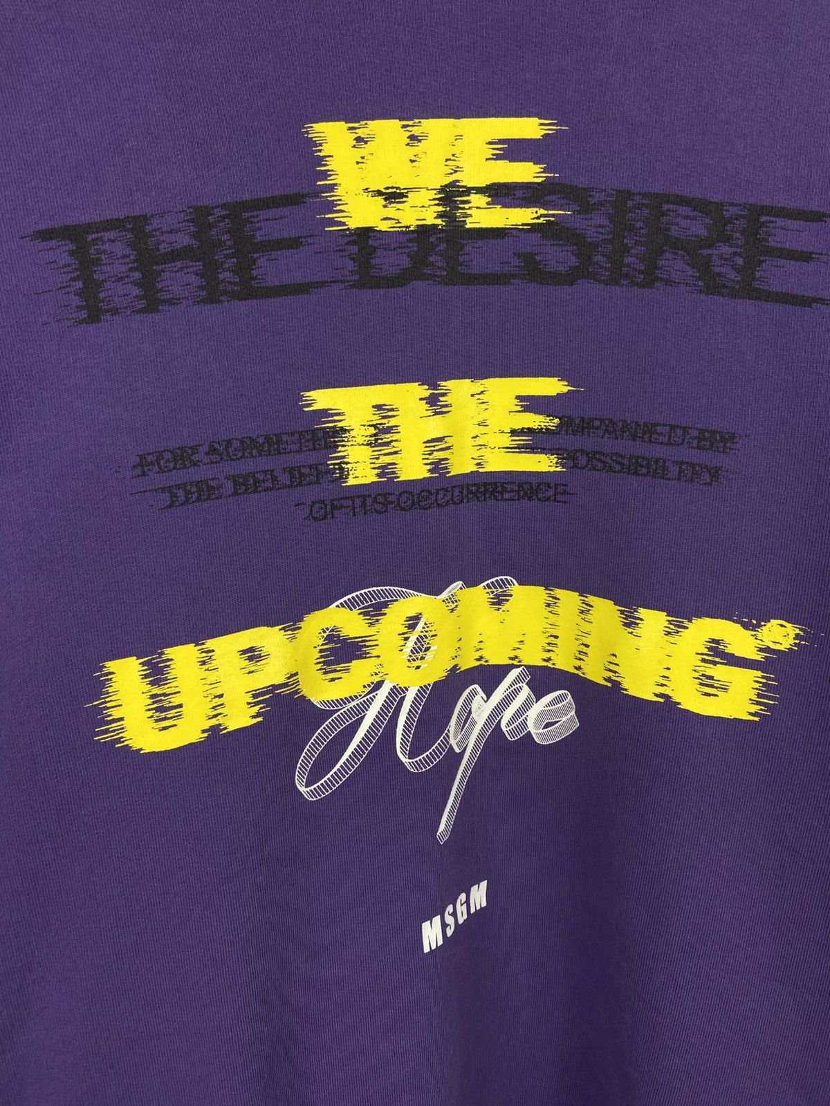 MSGM MSGM Women's Hooded Purple Logo Print Sweatshirt Hoodie Sz S Size S / US 4 / IT 40 - 5 Thumbnail
