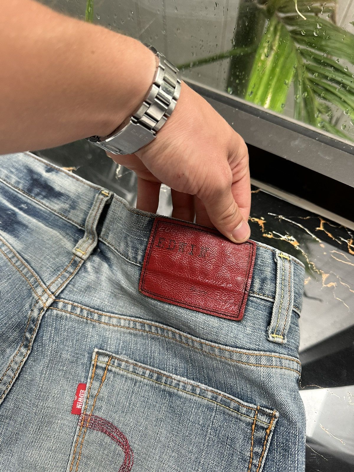 Edwin × Japanese Brand × Vintage EDWIN VINTAGE Y2K STREETWEAR JAPAN JEANS Size US 31 - 5 Thumbnail