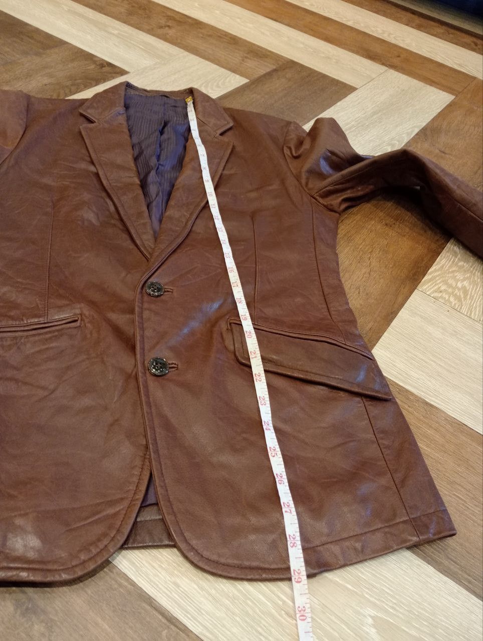 Tornado Mart TORNADO MART JAPAN LEATHER JACKET - SIZE L Size US L / EU 52-54 / 3 - 17 Thumbnail