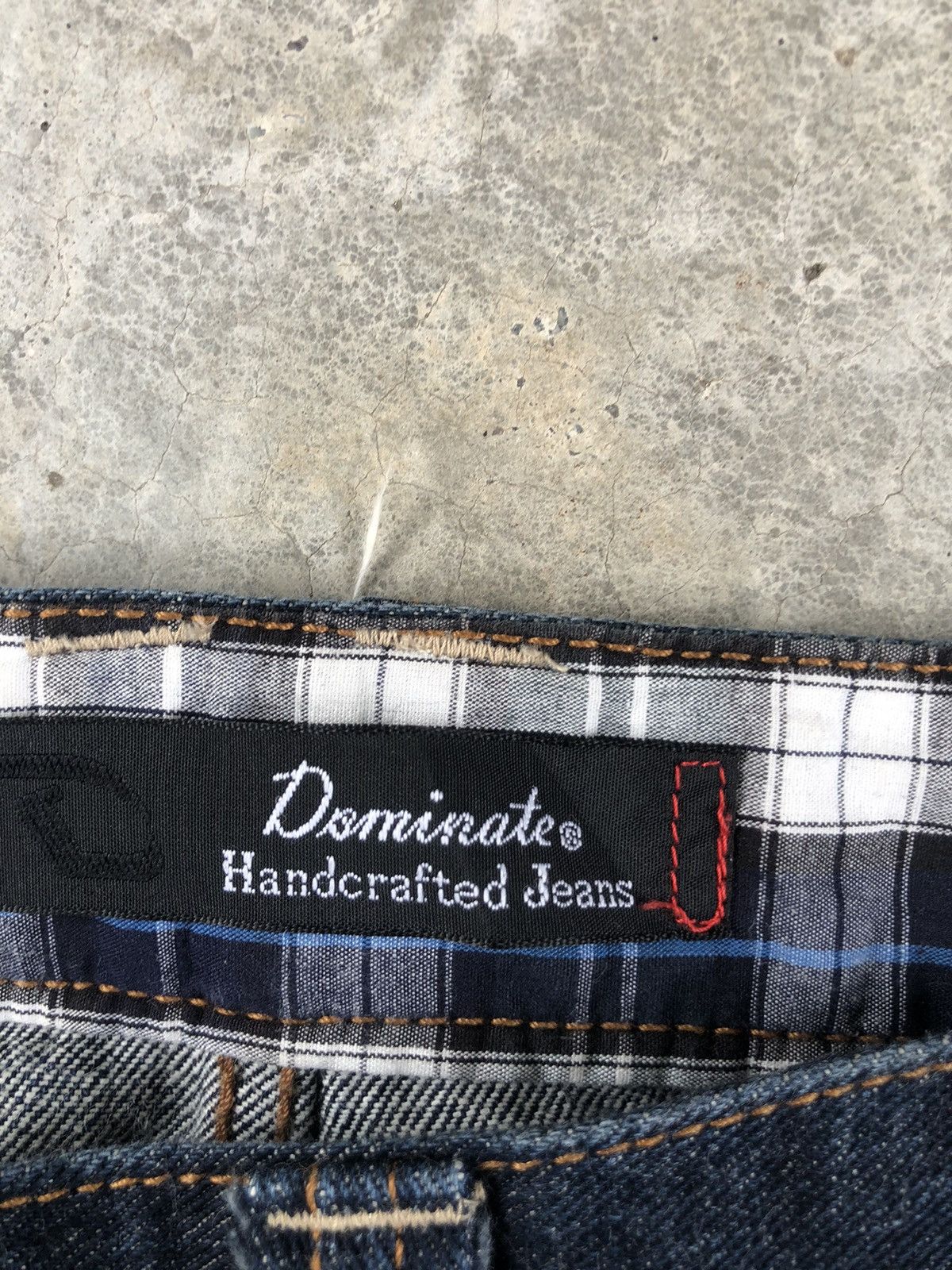 Hysteric Glamour Japanese Dominate Handcrafted Double Waist Distressed Jeans Size US 30 / EU 46 - 16 Thumbnail