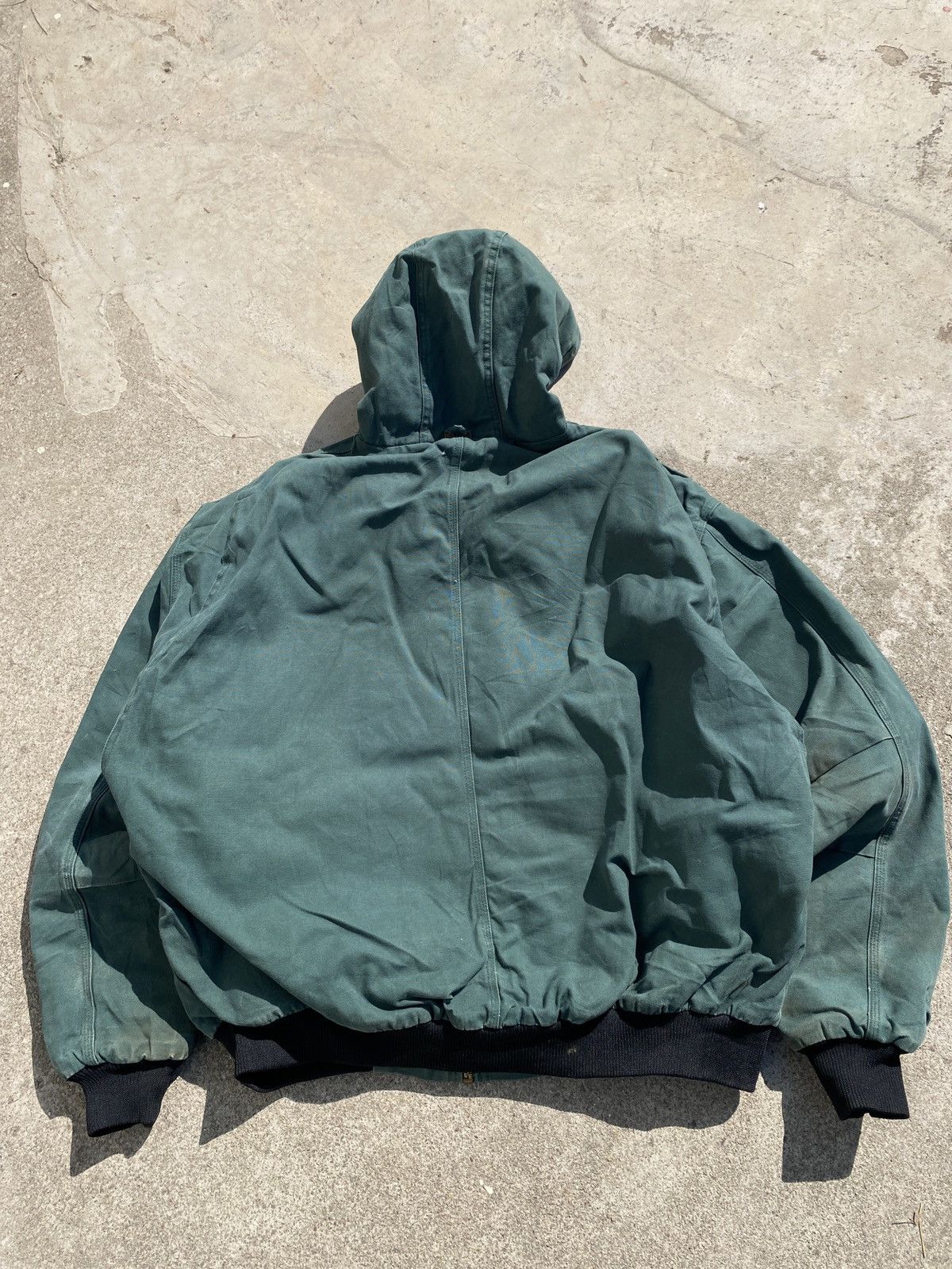 Carhartt Vintage Berne Heritage Duck Hooded Active Work Jacket Size US XXL / EU 58 / 5 - 7 Thumbnail