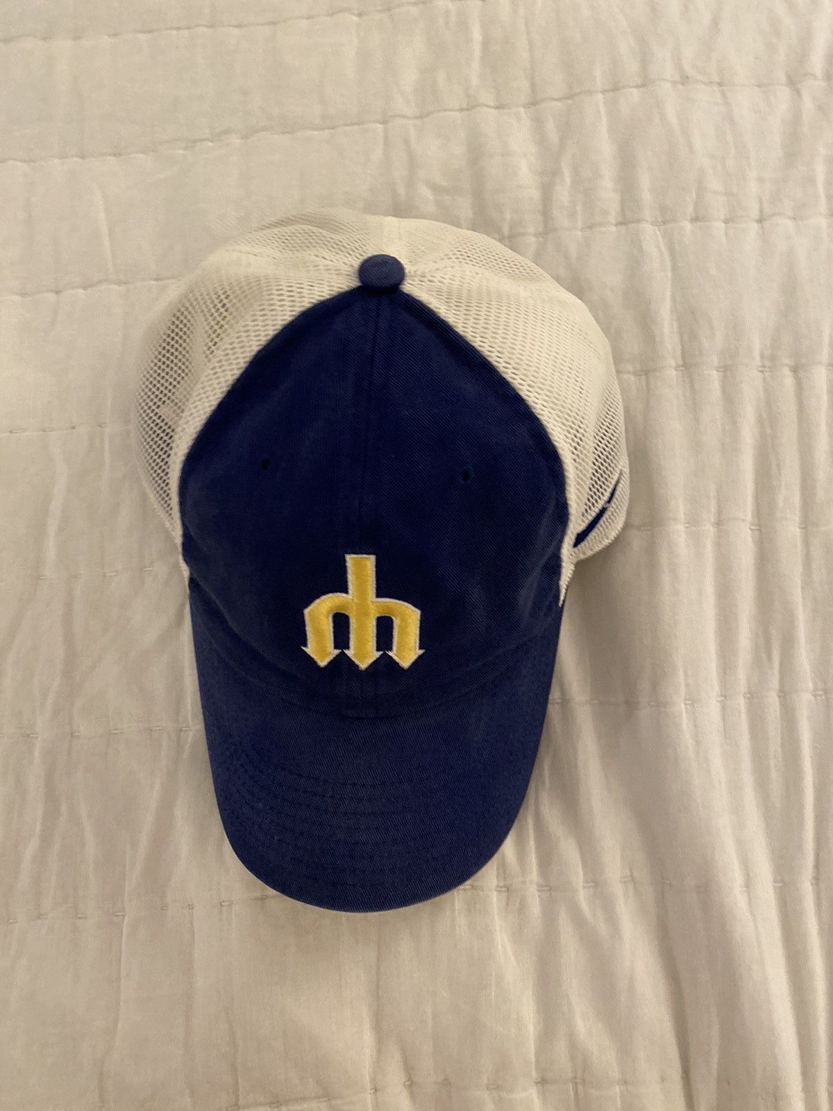 Cooperstown Collection Nike Seattle Mariners Heritage86 MLB Trucker Hat Size ONE SIZE - 3 Thumbnail
