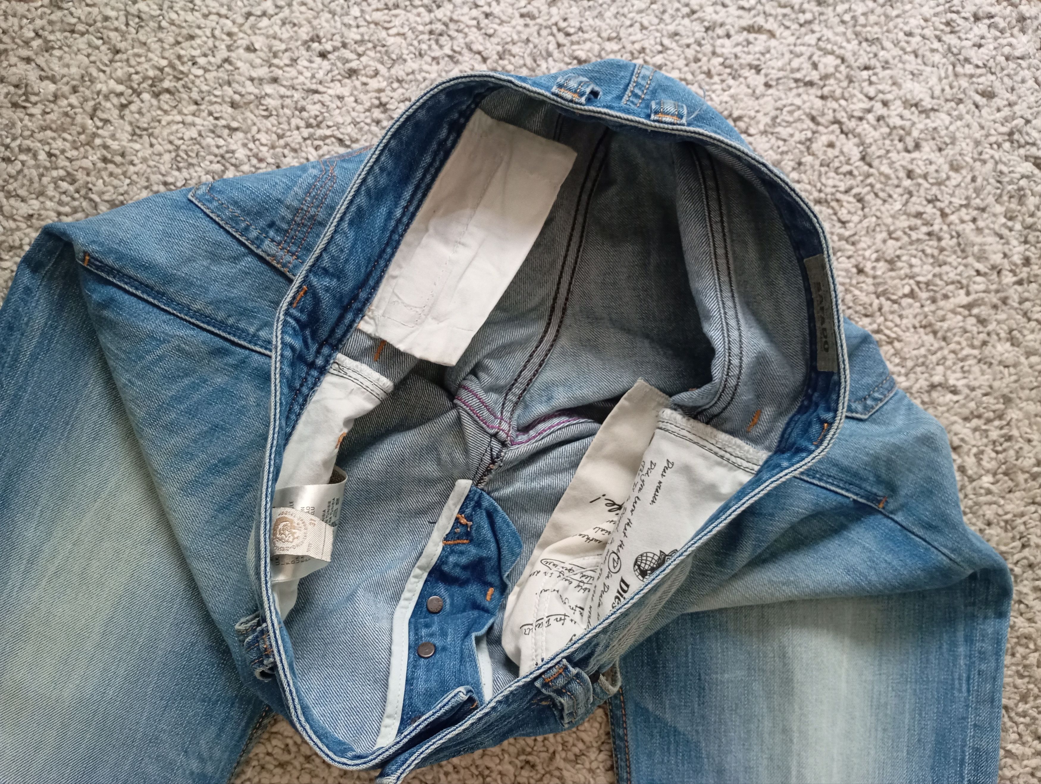 Diesel × Vintage Diesel Safado Faded distressed pants Size US 31 - 9 Thumbnail