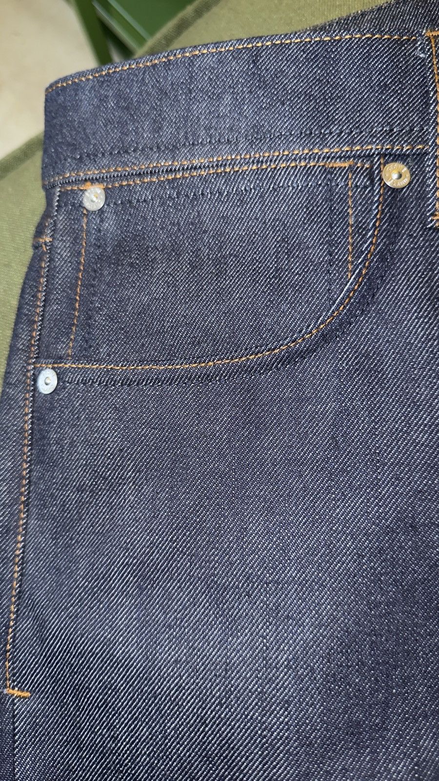 Stone Island J100005 INDIGO DENIM-RINSED mens 32 stone island Size US 32 / EU 48 - 9 Thumbnail