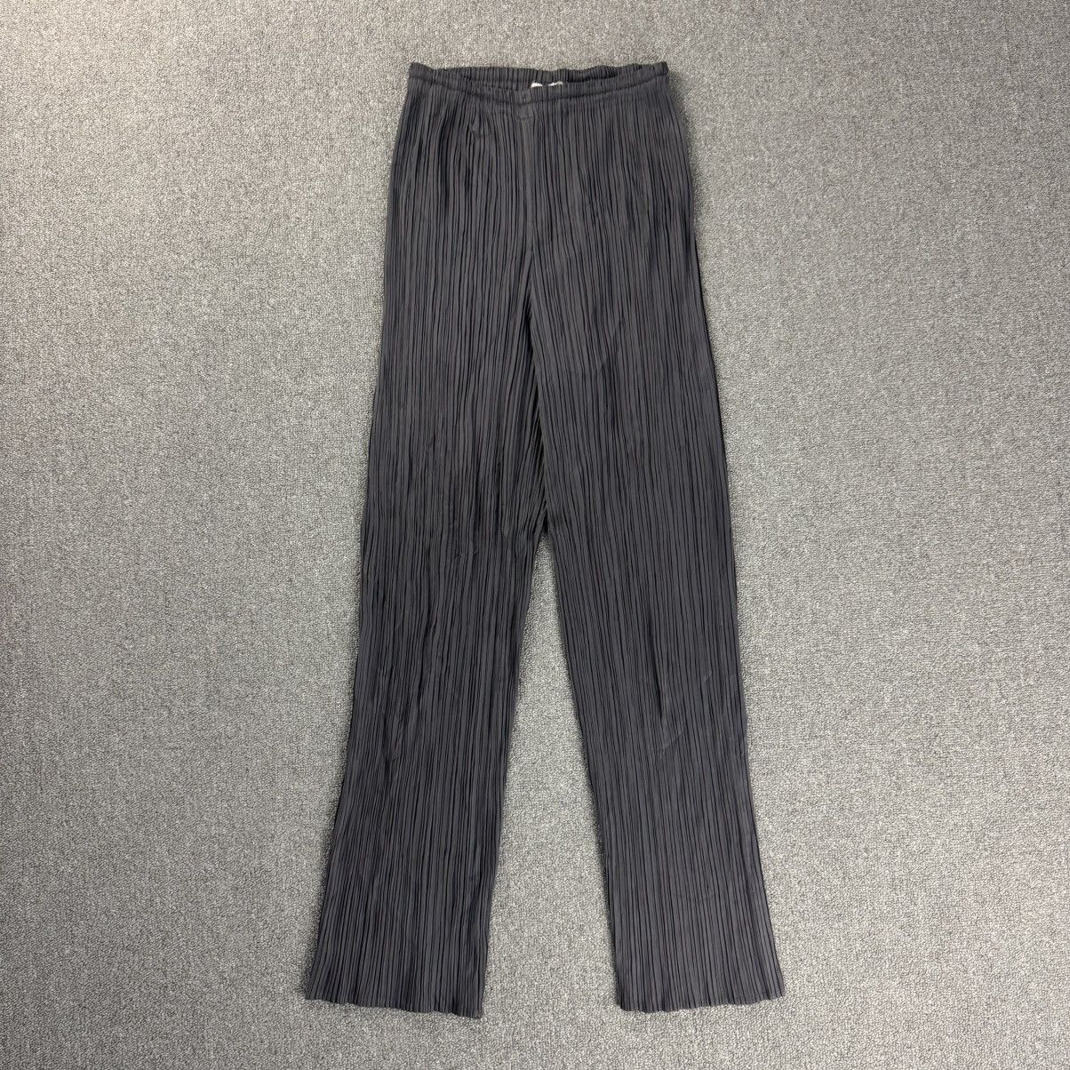 Pleats Please Issey Miyake Pleats Please - Issey Miyake - Pleated Gray Pants Size 23" - 1 Thumbnail