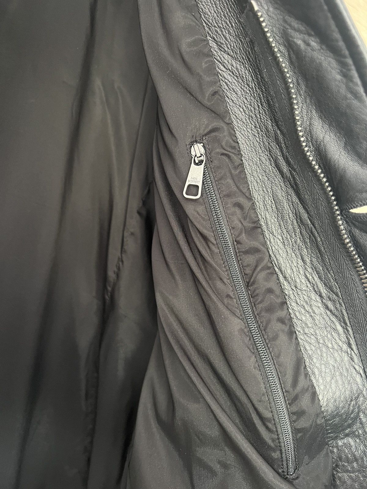 Neil Barrett Leather Jacket size L Size US L / EU 52-54 / 3 - 5 Thumbnail
