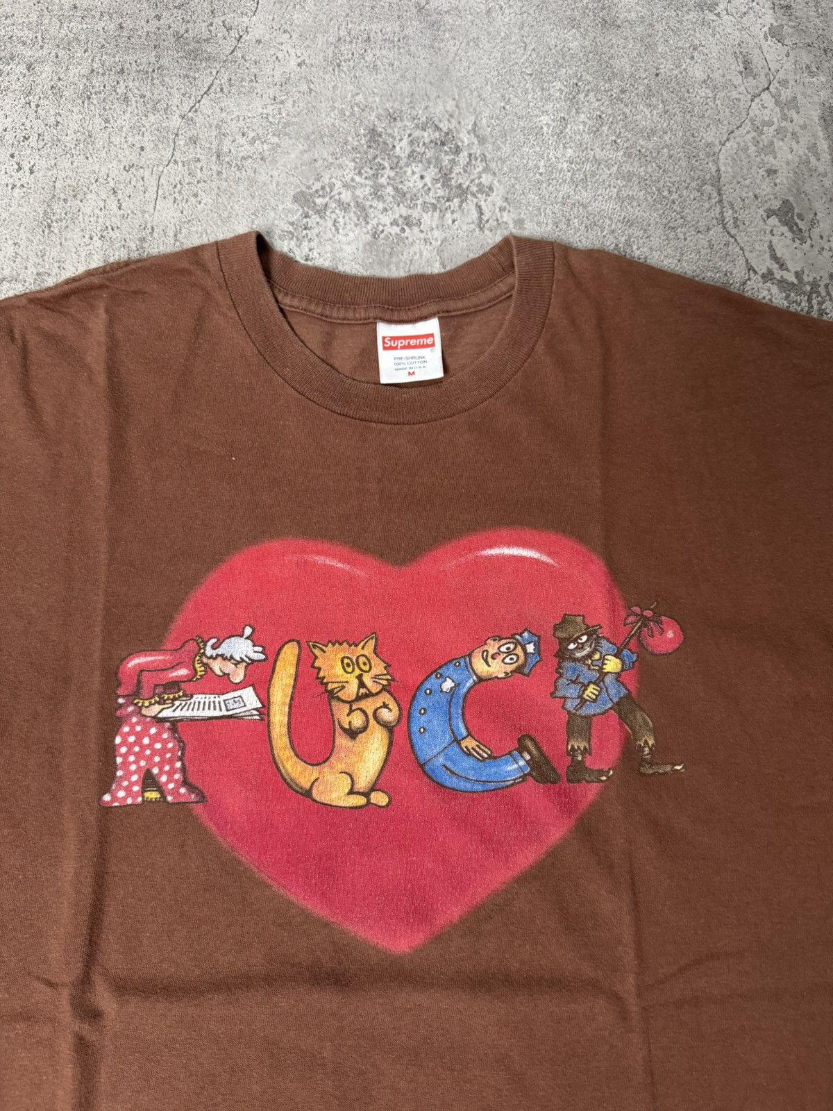 Supreme SUPREME FUCK LOVE T-SHIRT Size US M / EU 48-50 / 2 - 2 Thumbnail