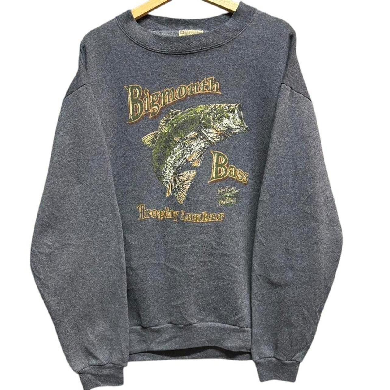 Vintage Vintage Bigmouth Bass sweatshirt size: L Size US L / EU 52-54 / 3 - 1 Thumbnail