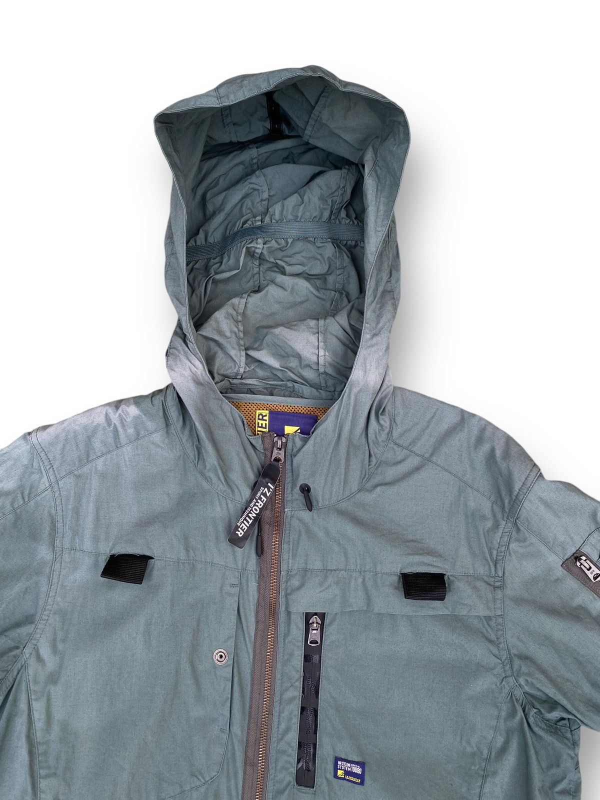 Japanese Brand Vintage IZ Frontier Tactical Hoodies Jacket. #D4 Size US XL / EU 56 / 4 - 2 Thumbnail