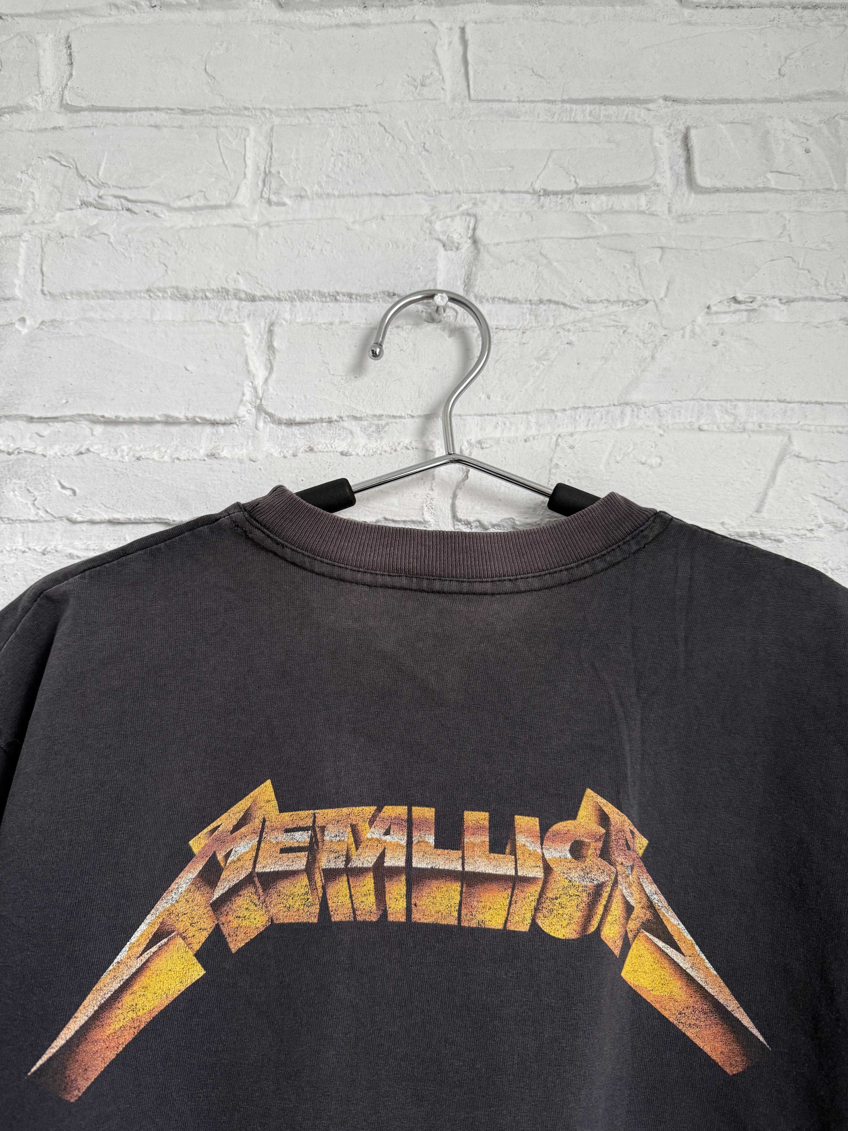 Band Tees × Vintage Vintage 90s Metallica metal t-shirt Size US M / EU 48-50 / 2 - 3 Thumbnail