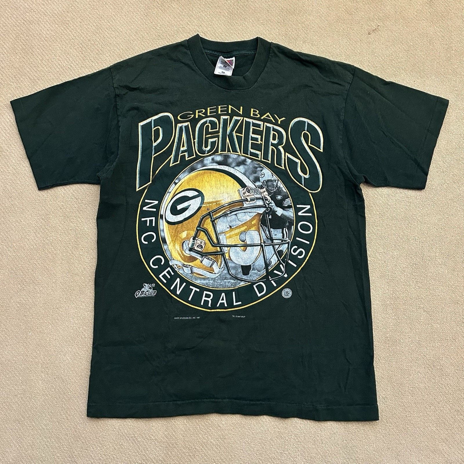 Vintage Vintage 1997 Green Bay Packers NFL Football 90s Tee Shirt Size US L / EU 52-54 / 3 - 1 Thumbnail
