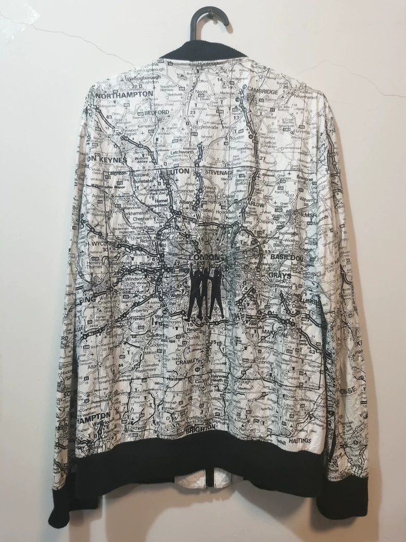 Number (N)ine Number (N)ine 04ss dream period map full print jacket catwa Size US L / EU 52-54 / 3 - 2 Thumbnail