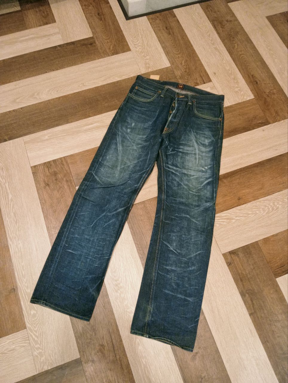 Lee VINTAGE LEE RIDERS LOT 101B 4101 DENIM JEANS Size US 33 - 2 Thumbnail