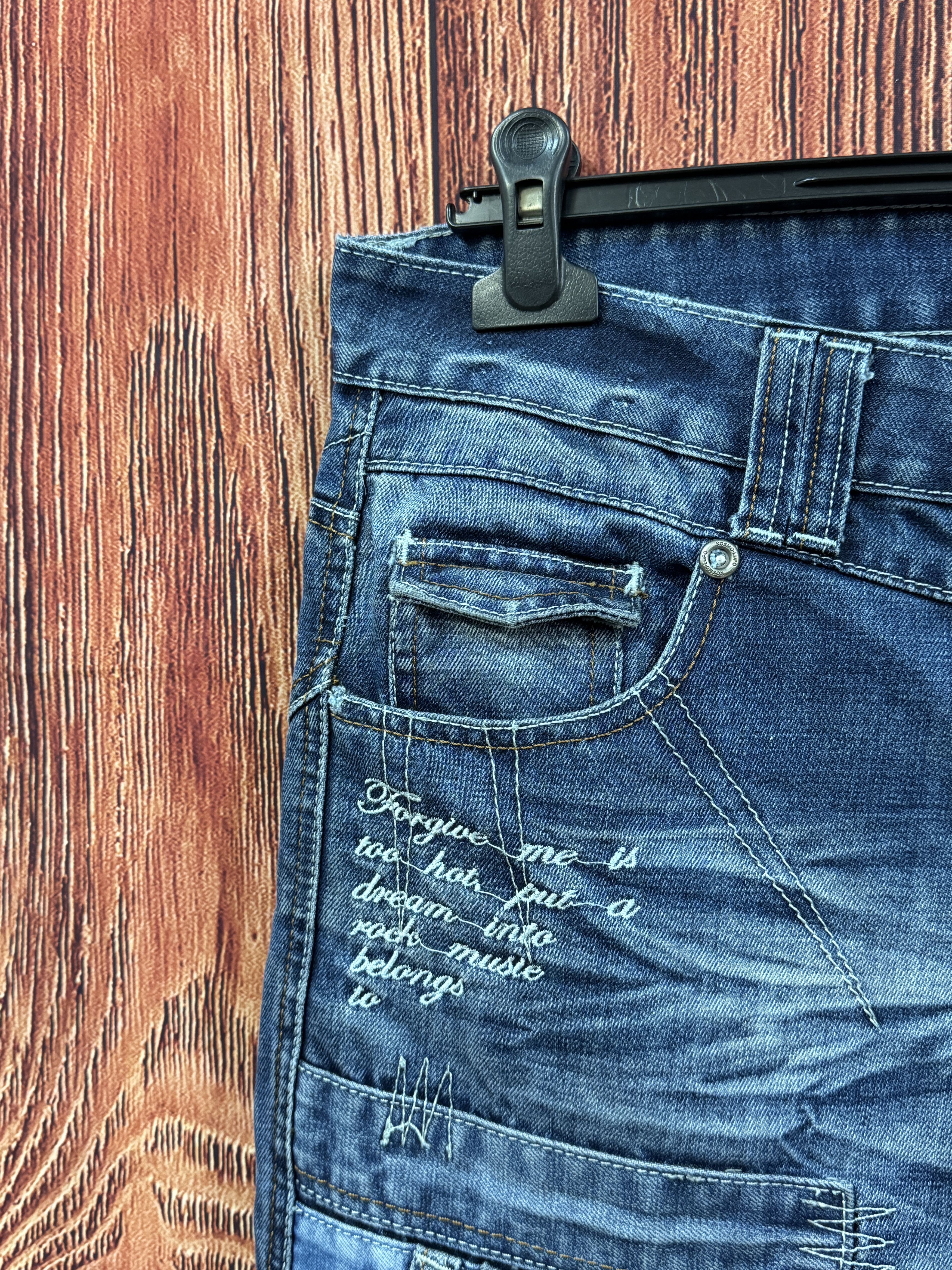 Other Kosmo Lupo y2k Denim Zipper Japan Style Distressed Jeans Size US 34 / EU 50 - 4 Thumbnail