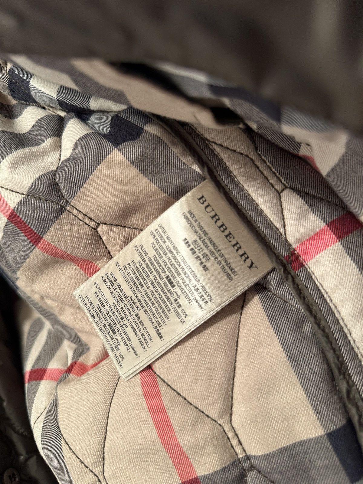 Burberry Burberry Quilted Blazer Jacket Olive Size US M / EU 48-50 / 2 - 6 Thumbnail