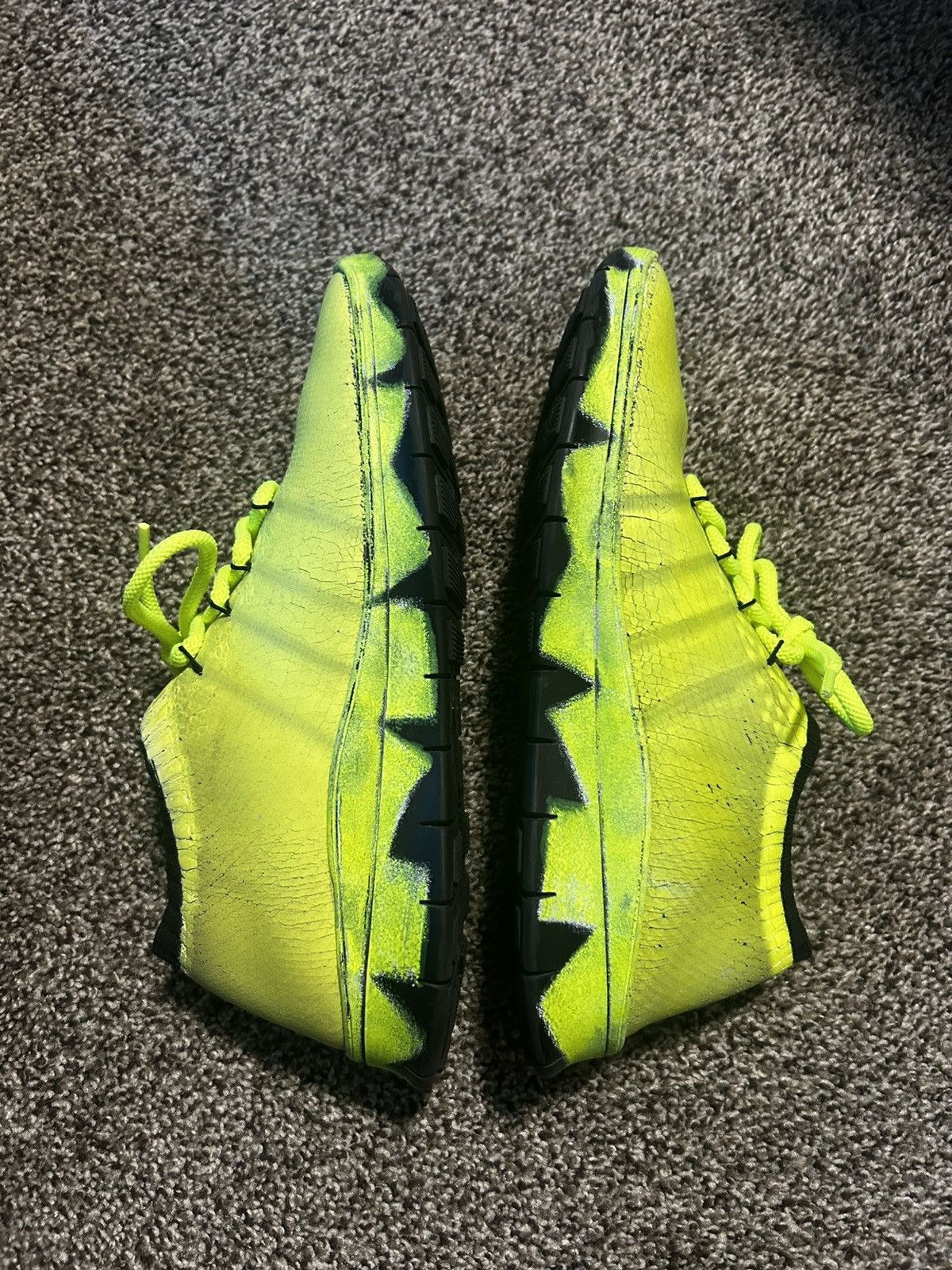Maison Margiela Maison Margiela Knit Trainer ‘Painted Crackle’ Size US 10 / EU 43 - 3 Thumbnail