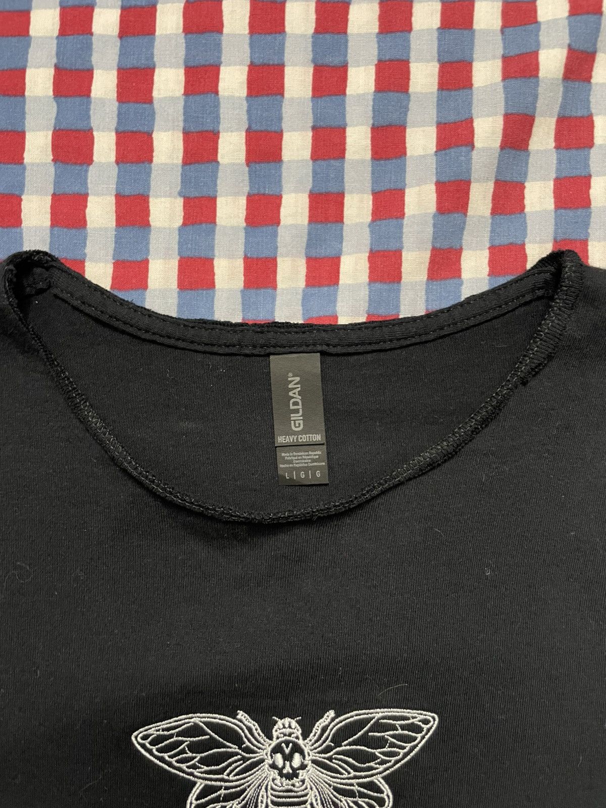 Gildan Landmvrks Marseille logo band shirt Size US L / EU 52-54 / 3 - 3 Thumbnail