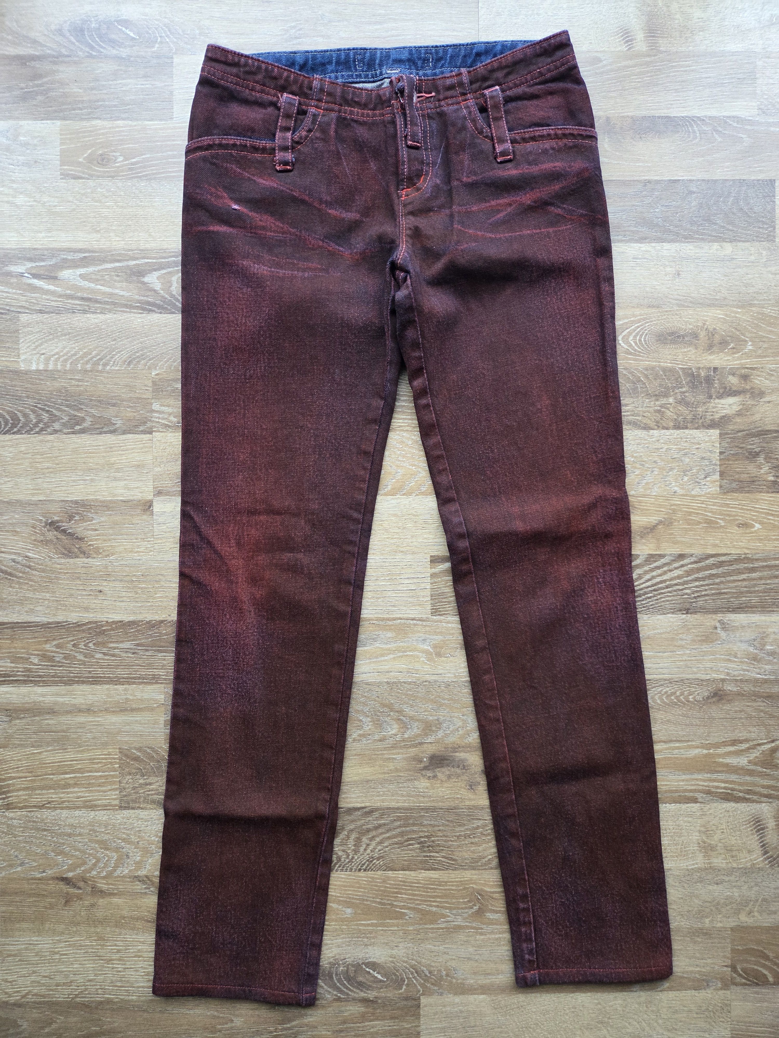 Jean Paul Gaultier Vintage JPG JEAN PAUL GAULTIER Onward Kashiyama Denim Pants Size 29" - 2 Thumbnail