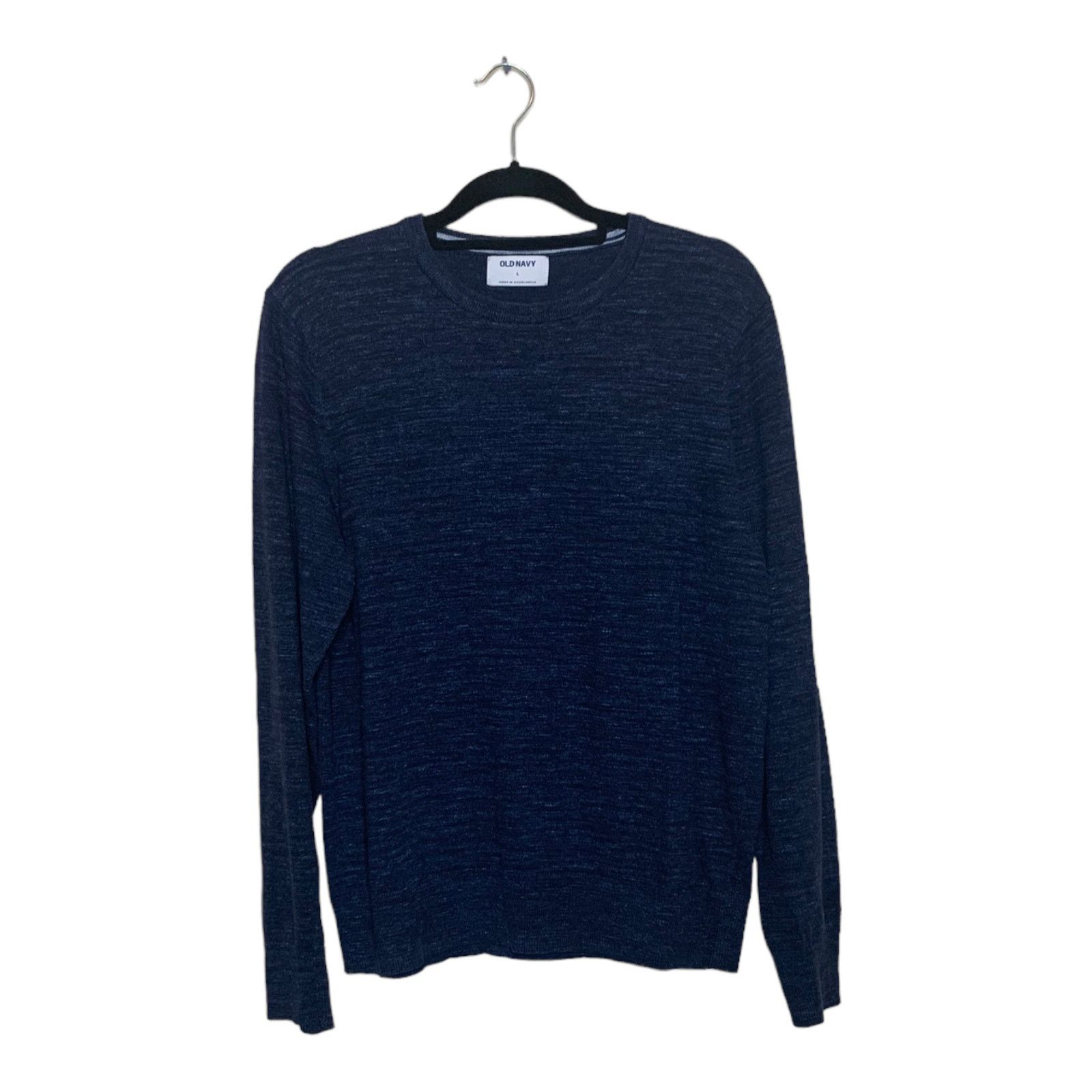 Old Navy Old Navy men blue long sleeves crew neck sweater size Large Size US L / EU 52-54 / 3 - 4 Thumbnail
