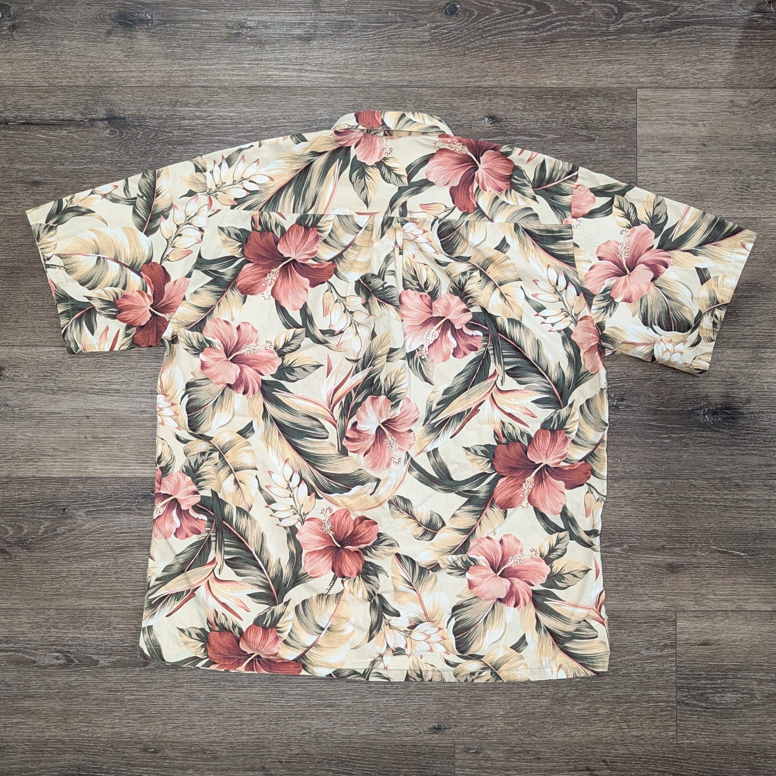 Vintage Vintage Cooke Street flower Hawaiian shirt - SIZE XL Size US XL / EU 56 / 4 - 4 Thumbnail
