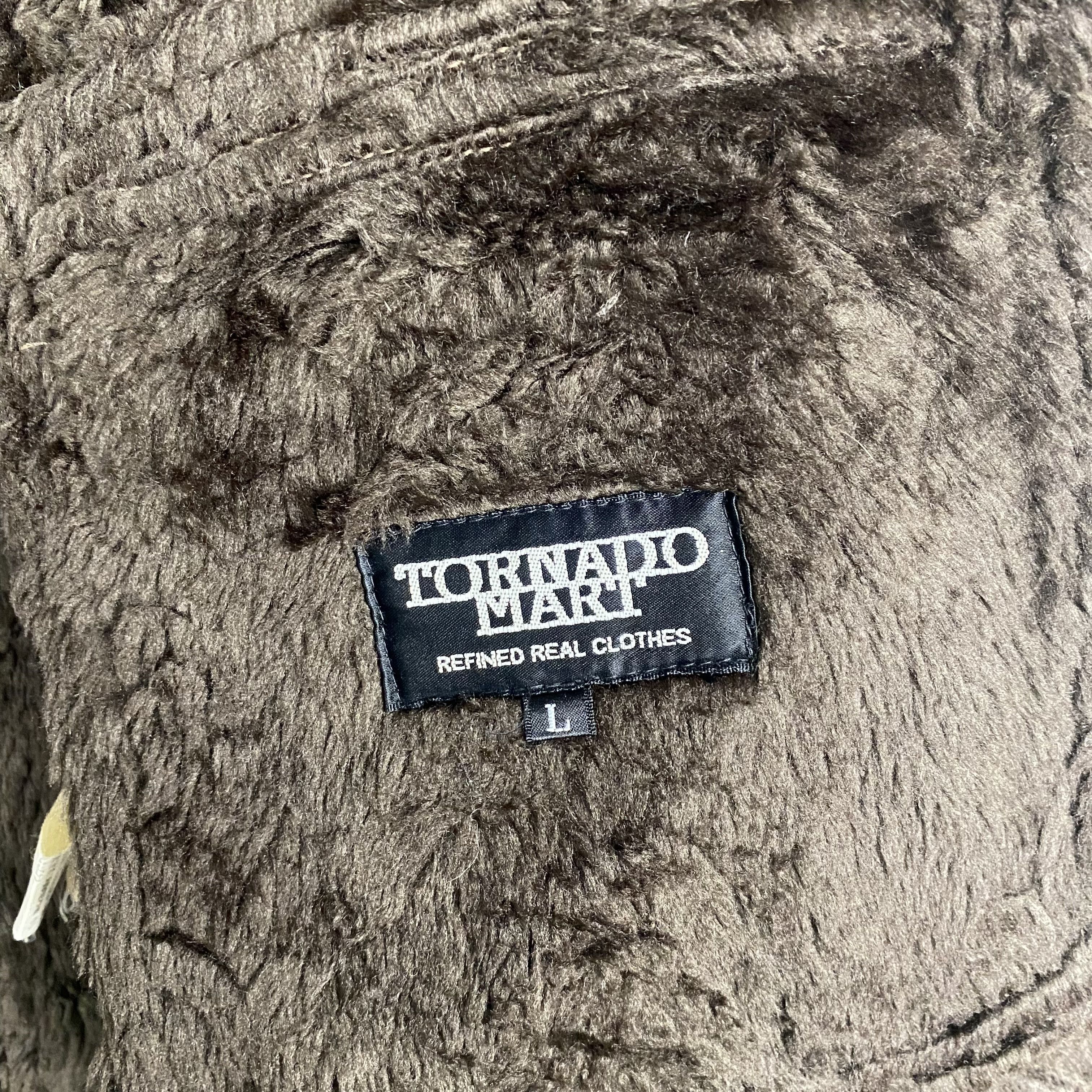 Tornado Mart 💥TORNADO MART MOLESKIN SHEARLING JACKET Size US M / EU 48-50 / 2 - 11 Thumbnail