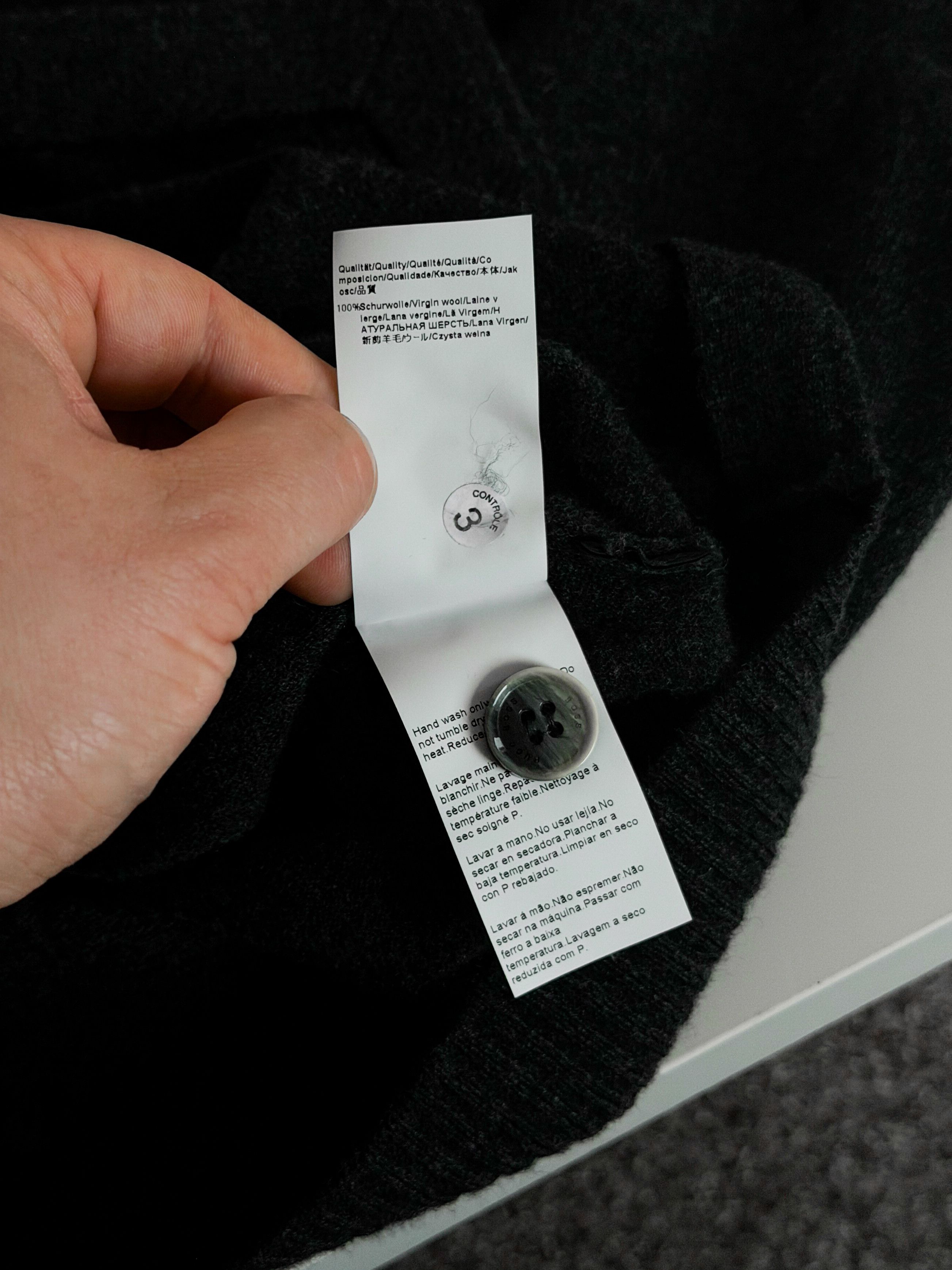 Hugo Boss HUGO BOSS Men’s Wool Vest Size US L / EU 52-54 / 3 - 6 Thumbnail