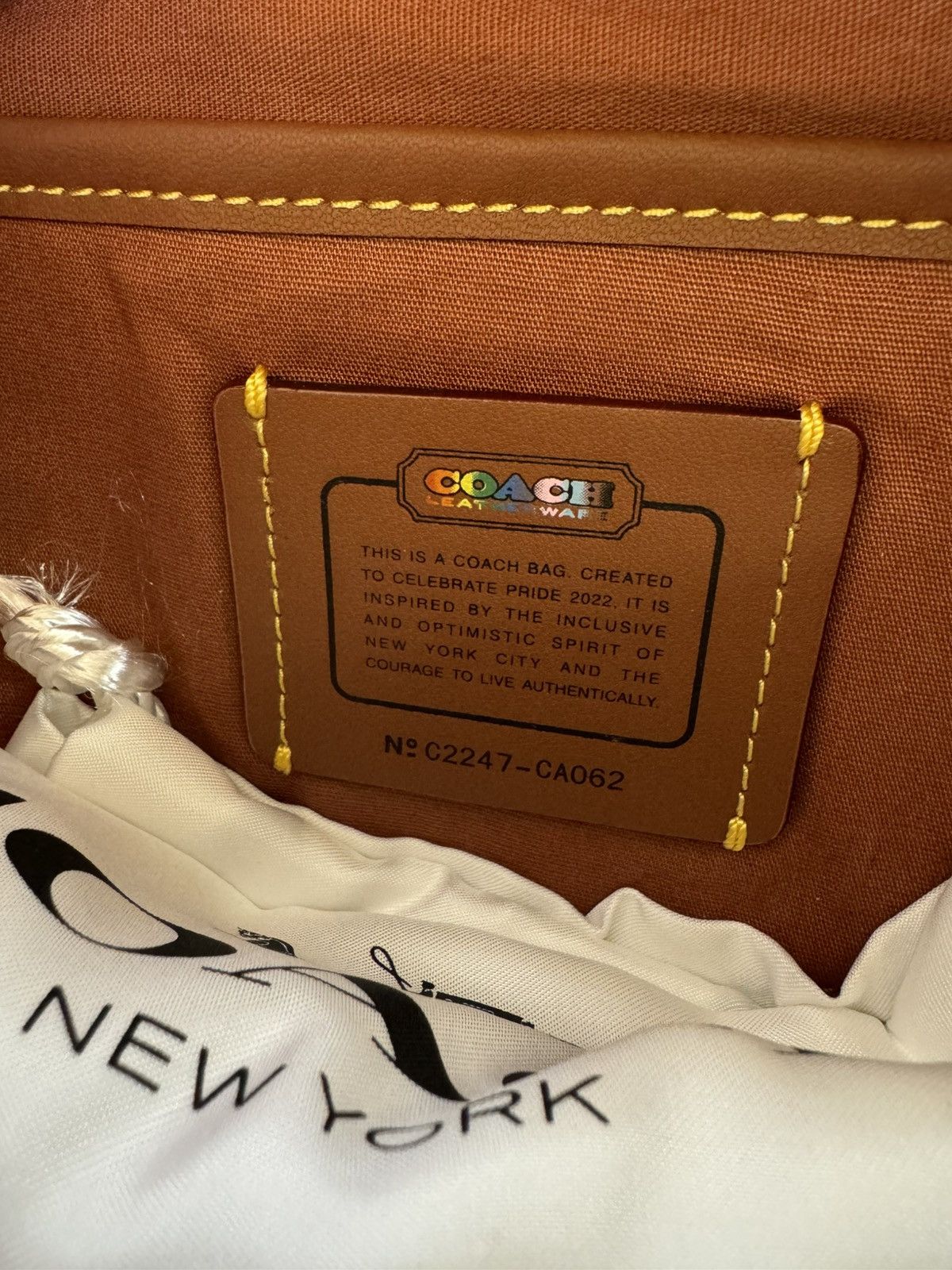 Coach Coach Charter Belt Bag 7 In Rainbow Signature Canvas Size ONE SIZE - 10 Thumbnail